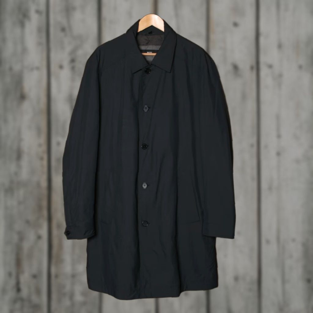 Hugo Boss HUGO BOSS The Fenland Gray Water Repellent Quilt Insulated Overcoat Sz. 46R Men Coat Size US S / EU 44-46 / 1 - 1 Thumbnail