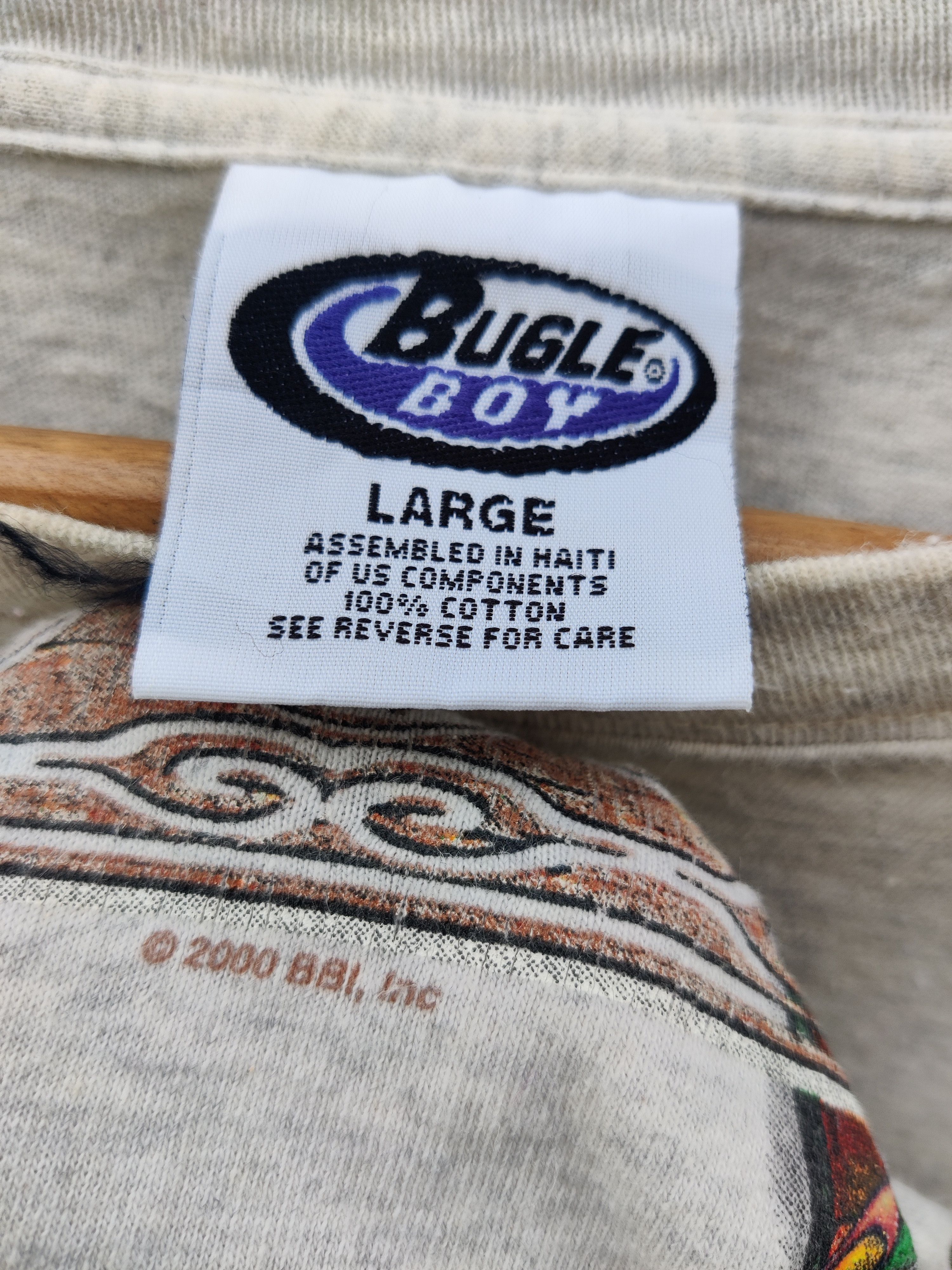 Bugle Boy 🔥Best Offer🔥 Vintage Bugle Boy Dragon Print Shirt Size US L / EU 52-54 / 3 - 6 Thumbnail