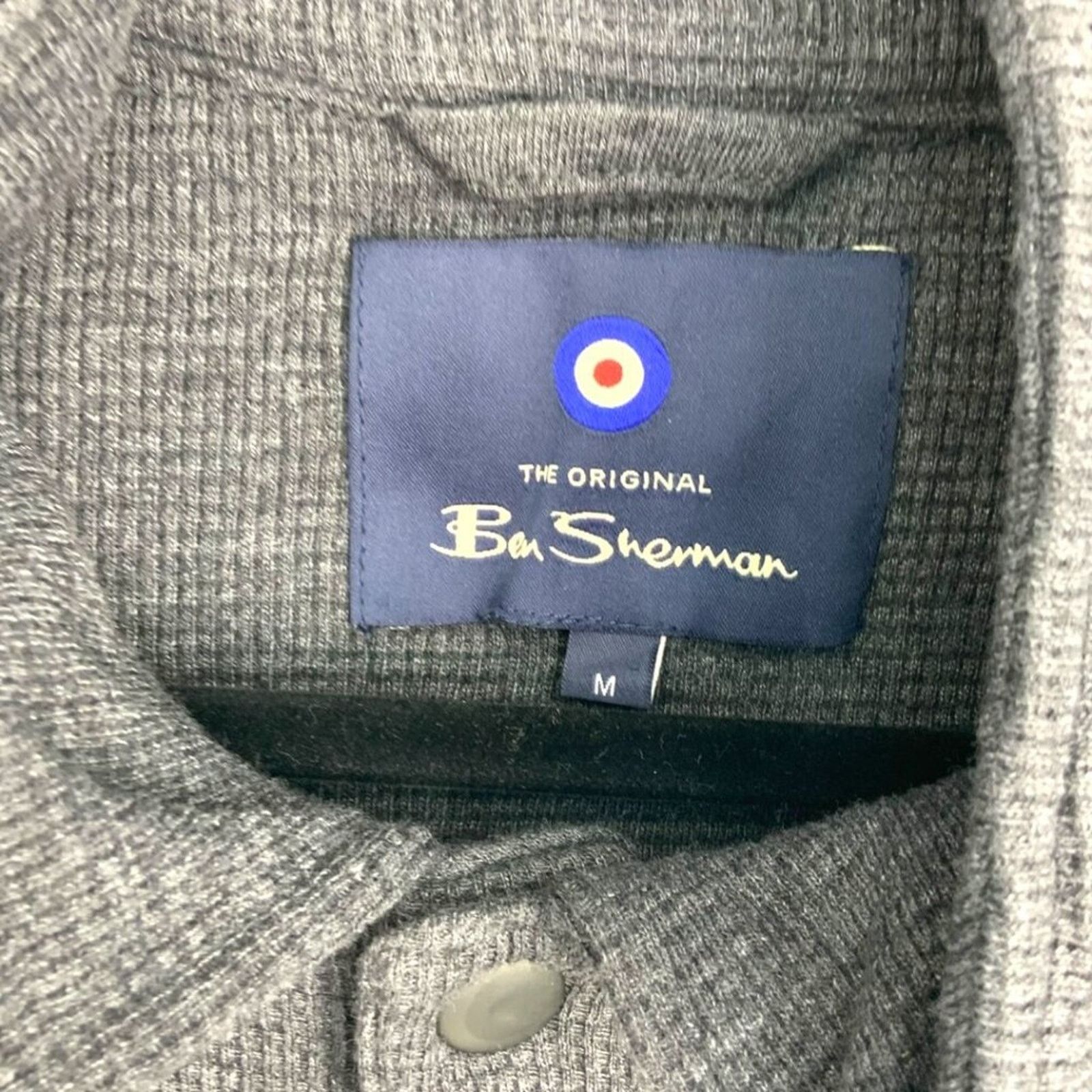 Ben Sherman Ben Sherman Waffle Weave Shirt Jacket Gray Size Medium NWOT Size US M / EU 48-50 / 2 - 4 Thumbnail