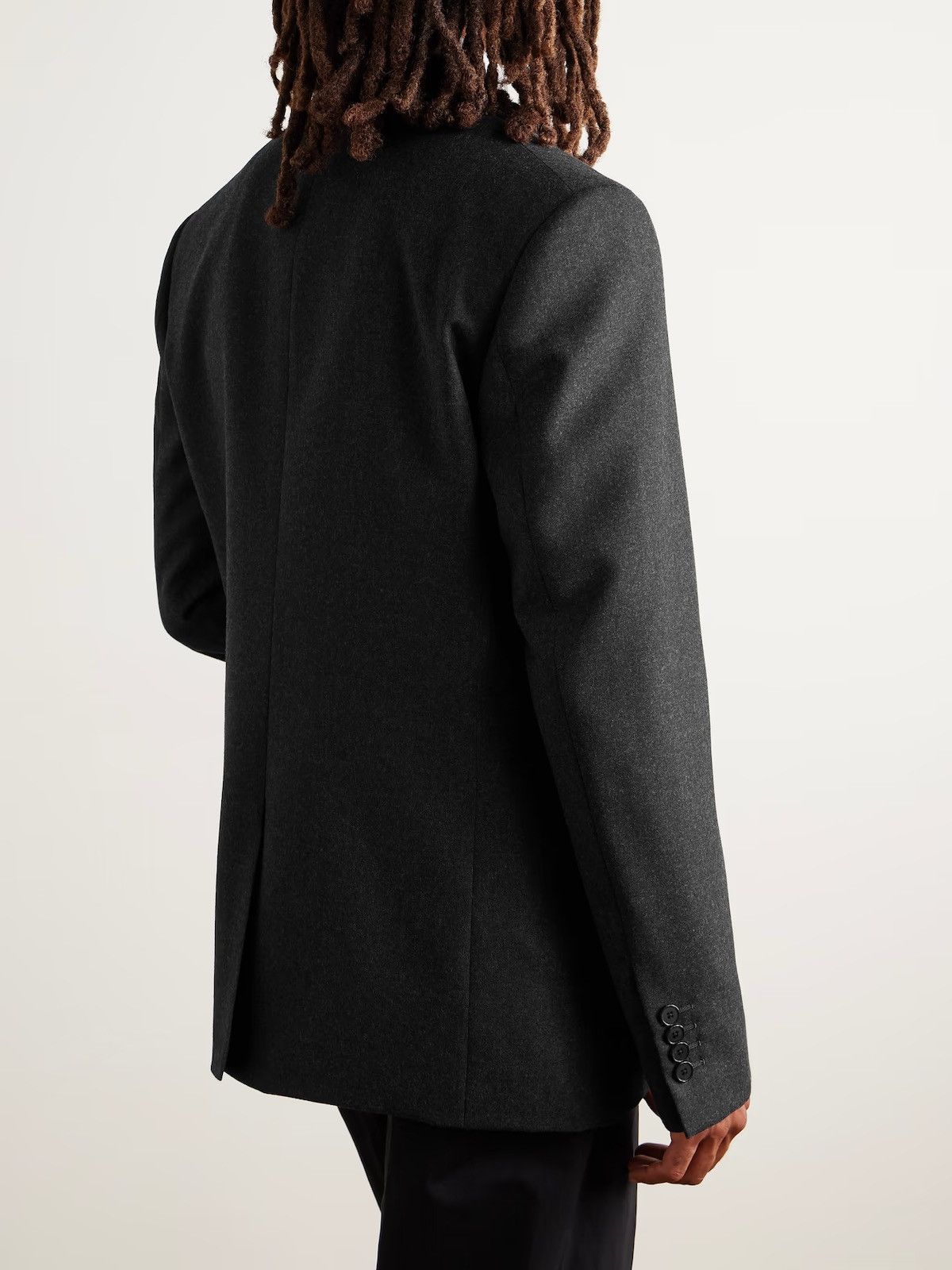 Givenchy Givenchy Wool Cashmere Black Suit Slim Blazer $2498 Size 34S - 12 Thumbnail