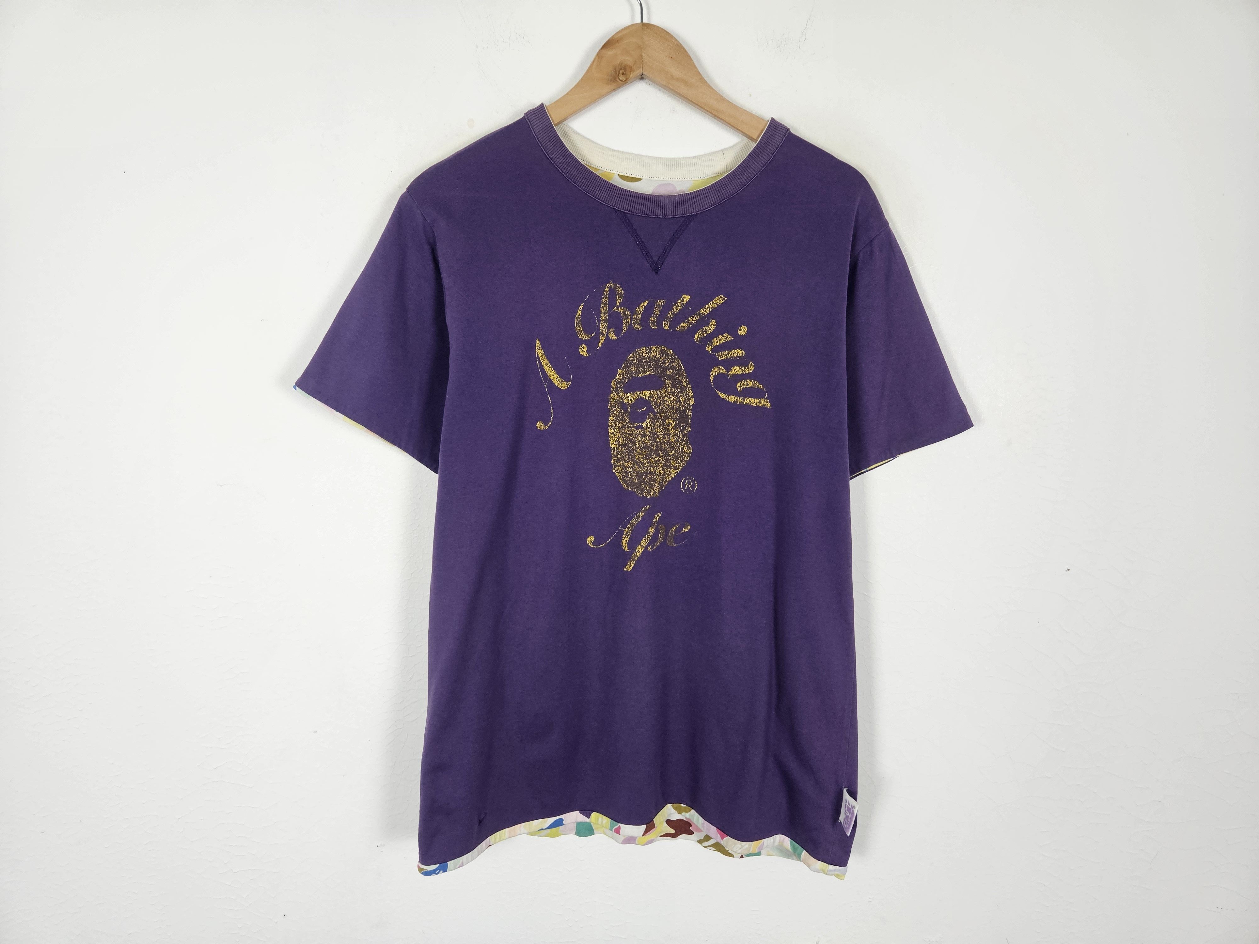 Bape A Bathing Ape BAPE Multi Camo Reversible Tee Size US M / EU 48-50 / 2 - 4 Thumbnail