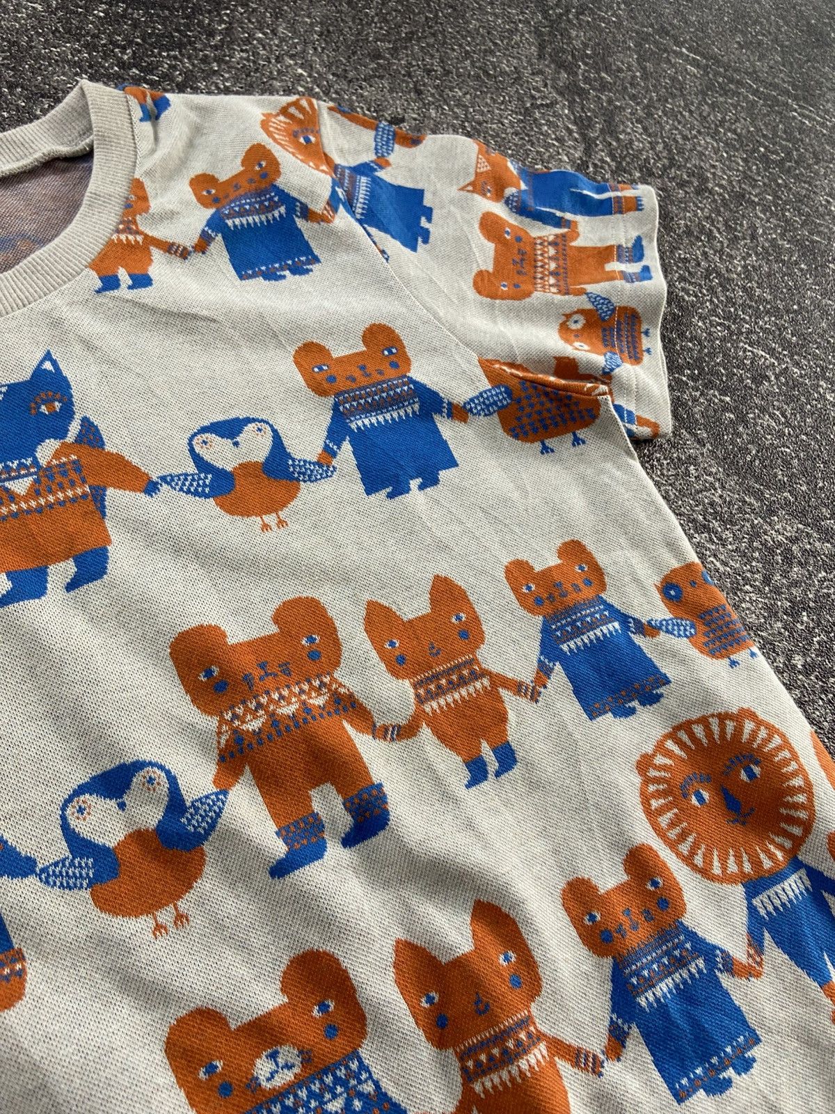 Issey Miyake × Japanese Brand × Ne-Net Ne-net X donna wilson full print tshirt Size US M / EU 48-50 / 2 - 3 Thumbnail