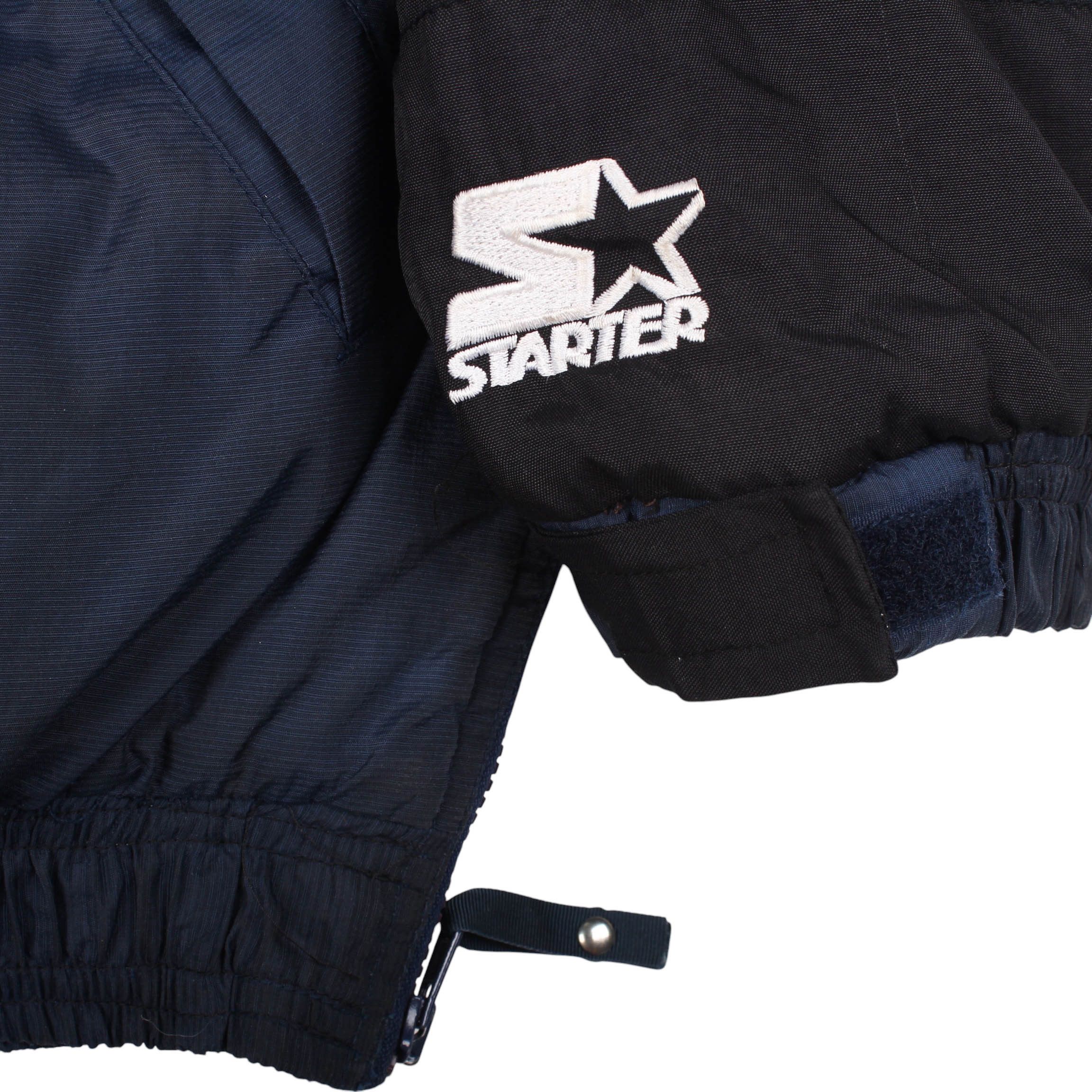 Starter Vintage Michigan Wolverines Jacket Starter 90s NCAA Pullover Size US M / EU 48-50 / 2 - 12 Thumbnail