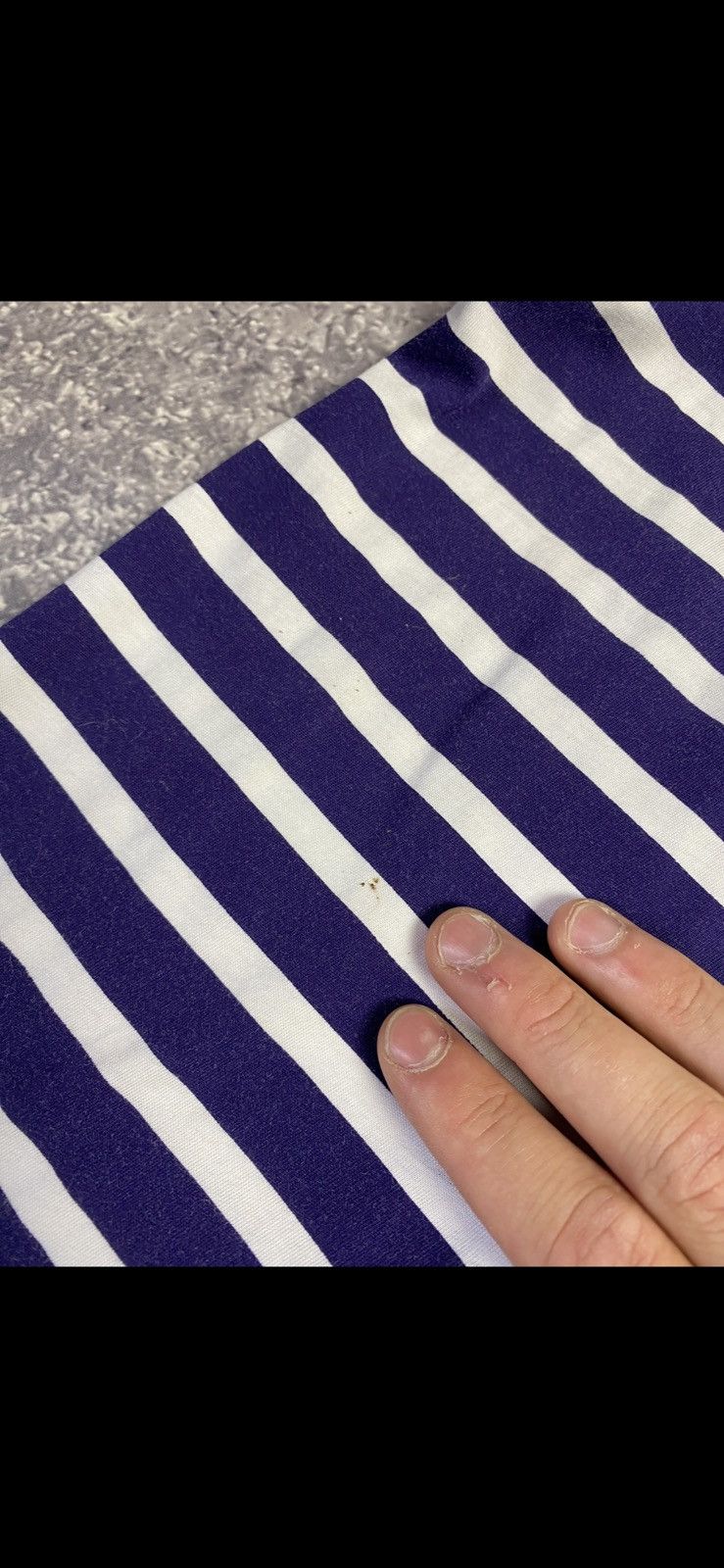 A.P.C. × Vintage Mens Vintage A.P.C Striped Long Sleeve T Shirt Tee Size US M / EU 48-50 / 2 - 5 Thumbnail