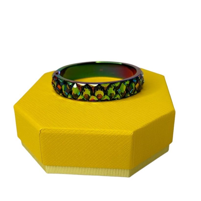 Swarovski Swarovski Curiosa bangle Multicoloured Bracelet Large Size ONE SIZE - 10 Thumbnail