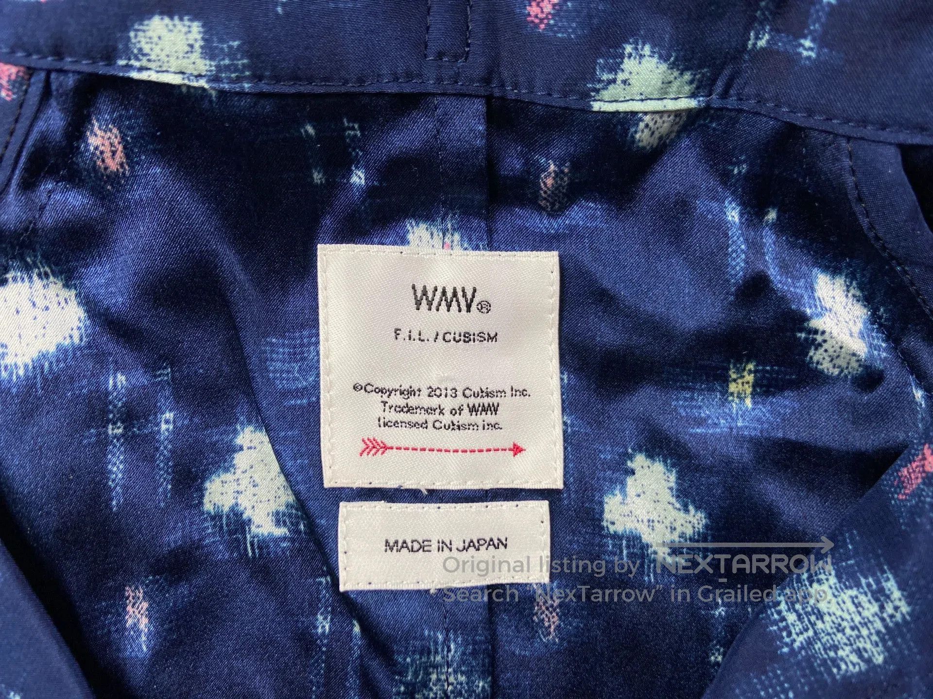 Visvim navy silk ruffle shirt by visvim. Size S / US 4 / IT 40 - 5 Thumbnail