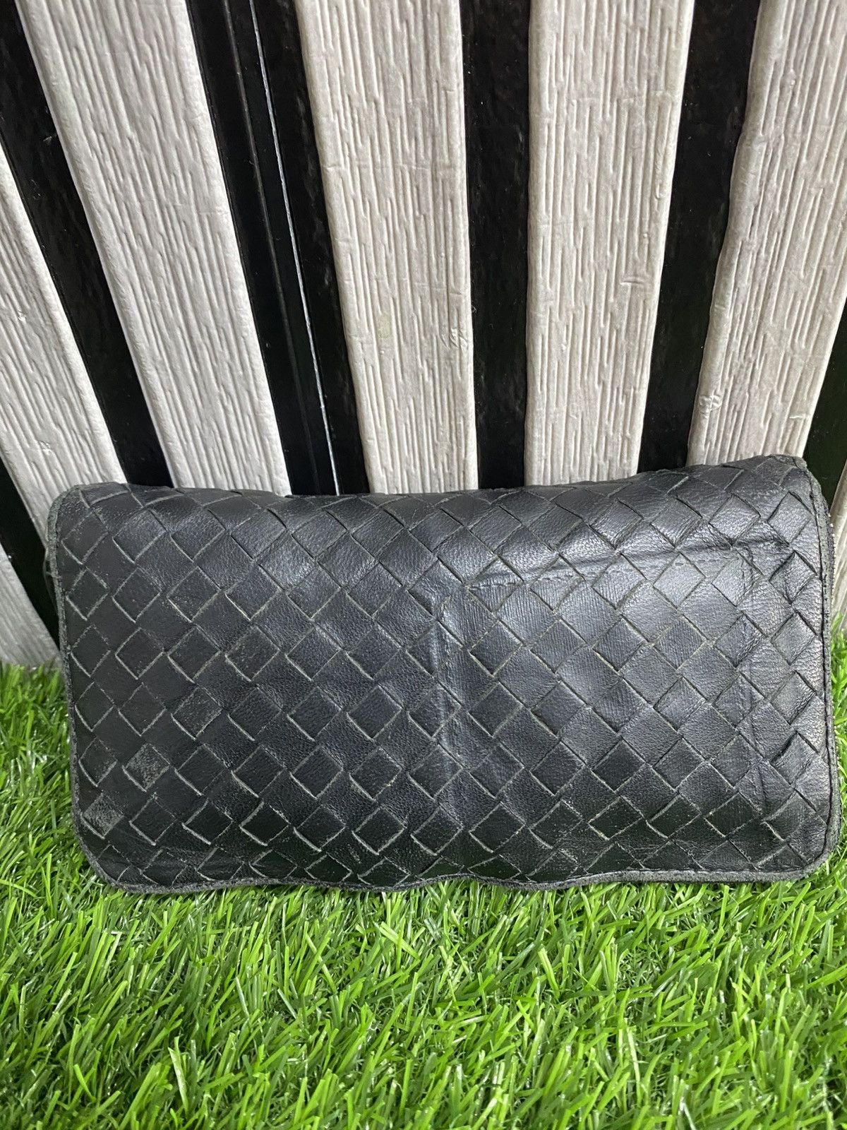 Bottega Veneta BOTTEGA VENETA Authentic leather Long wallet unisex Size ONE SIZE - 2 Thumbnail
