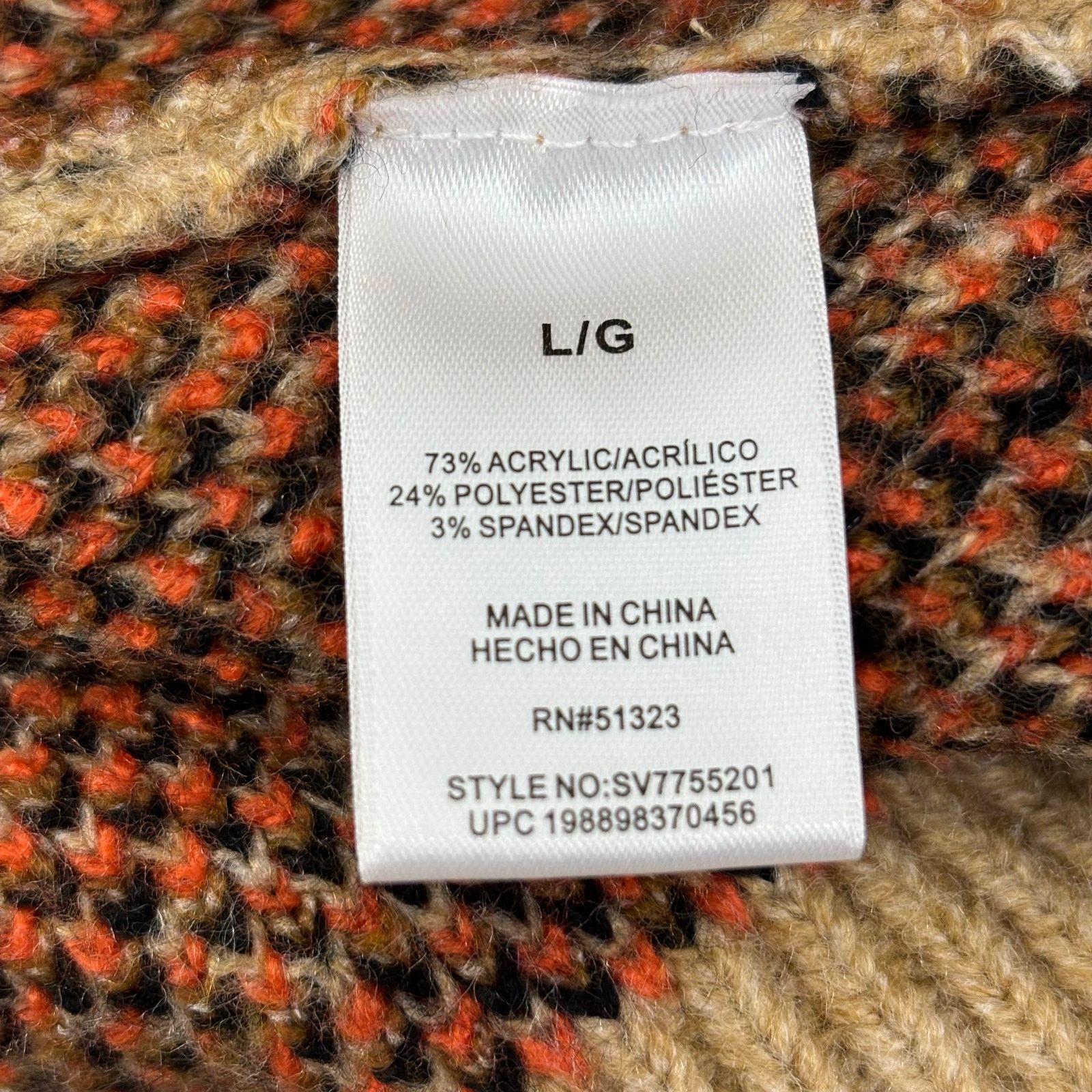 Vince Camuto Vince Camuto Size L Womens Sweater Black Cat Pumpkin Fall Size L / US 10 / IT 46 - 4 Thumbnail