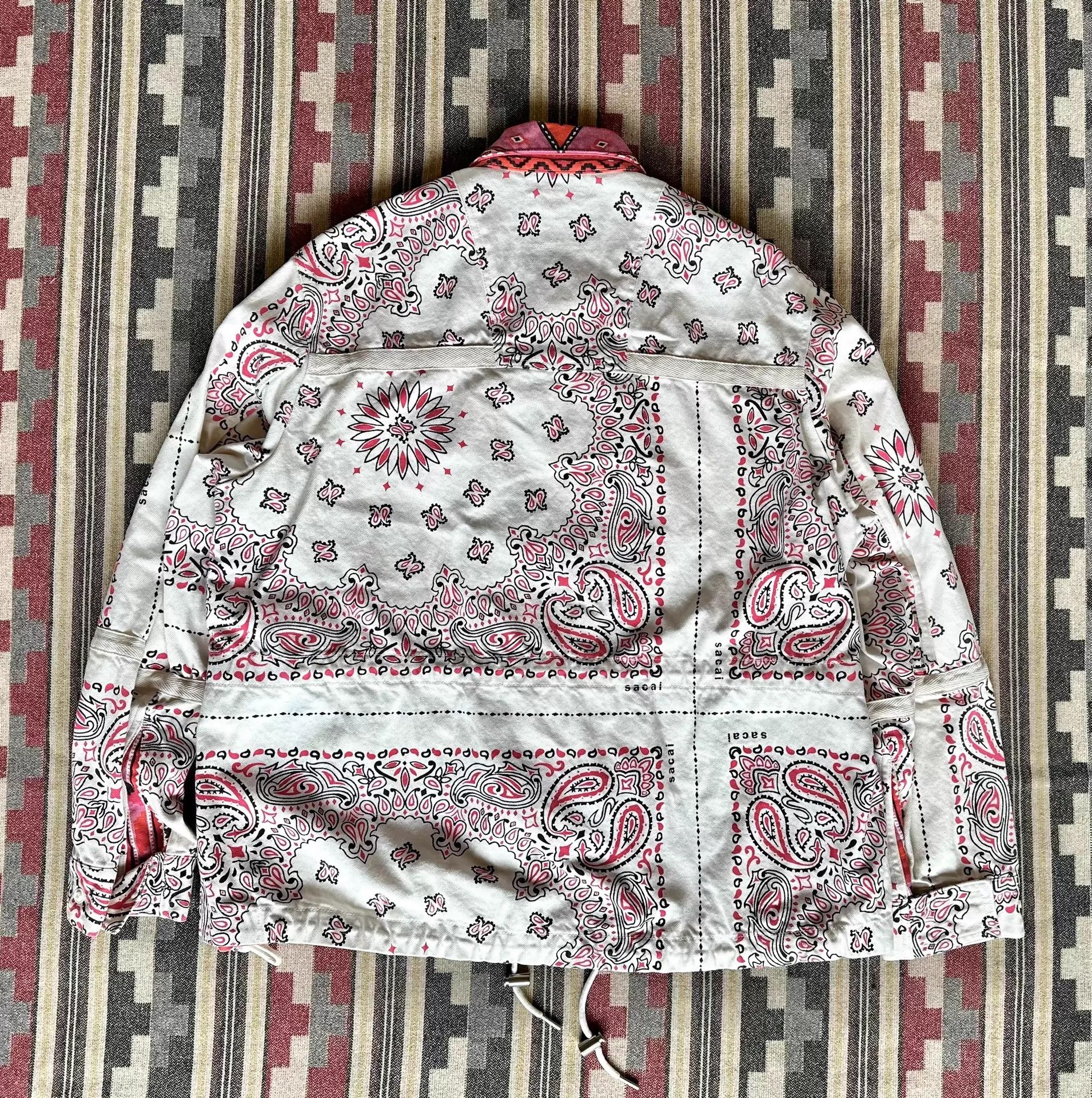 Sacai Sacai Bandana Print Blouson Size 1 (Oversized) Size US S / EU 44-46 / 1 - 2 Thumbnail