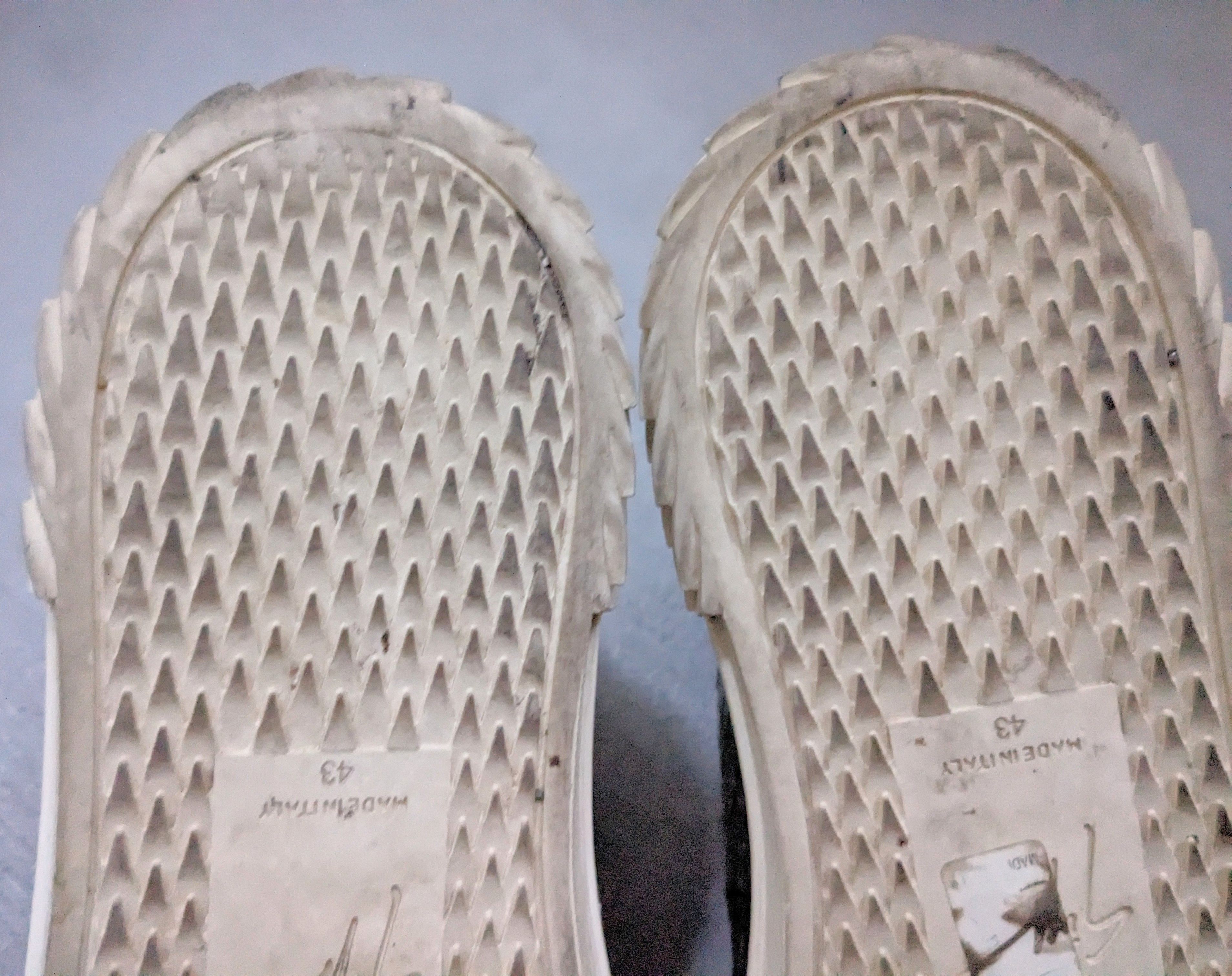 Giuseppe Zanotti Giuseppe Zanotti Sneakers Silver Crocodile Embossed High Top Size US 10 / EU 43 - 20 Thumbnail