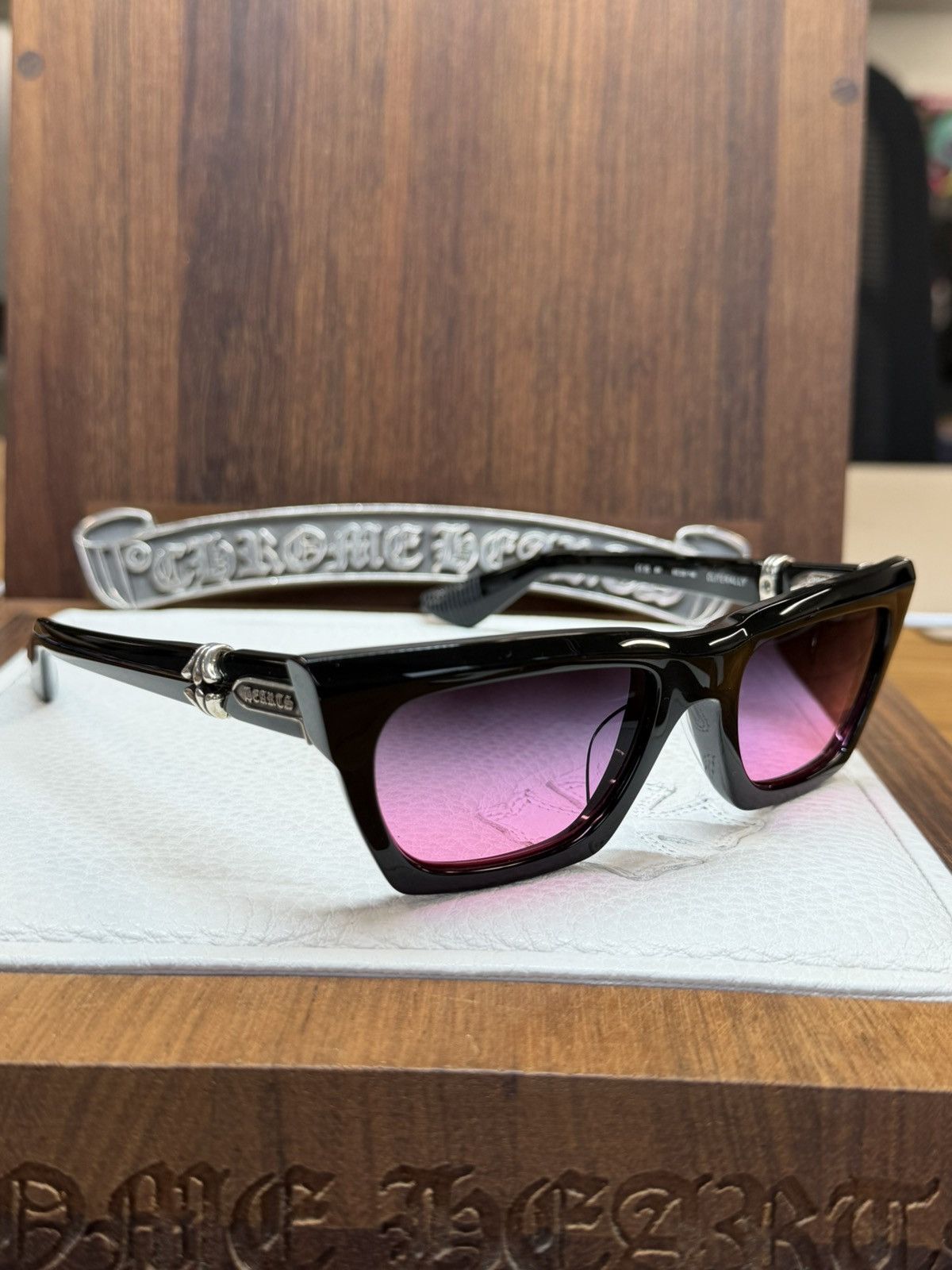 Chrome Hearts Chrome Hearts Cliterally Sunglasses Size ONE SIZE - 5 Thumbnail