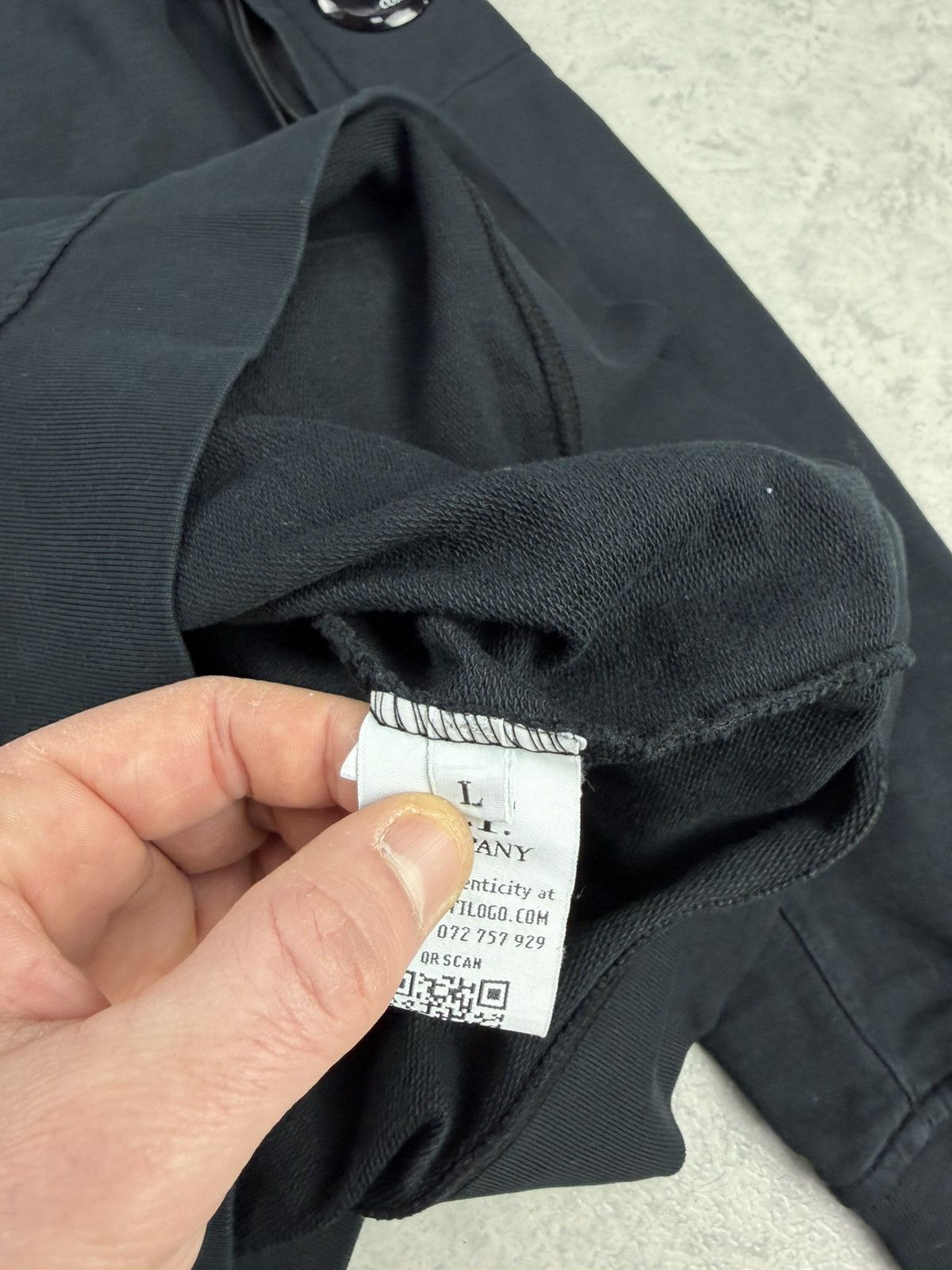 C.P. Company C.P. Company Crewneck Sweatshirt Black Size L Size US L / EU 52-54 / 3 - 9 Thumbnail