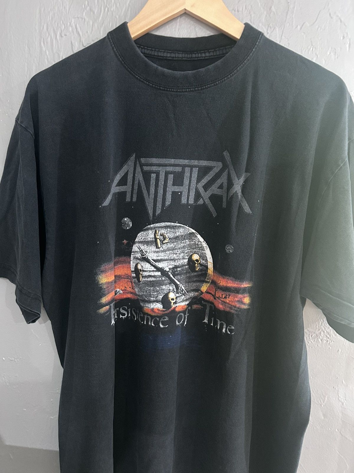 Vintage Anthrax Persistence of Time Size US L / EU 52-54 / 3 - 2 Thumbnail