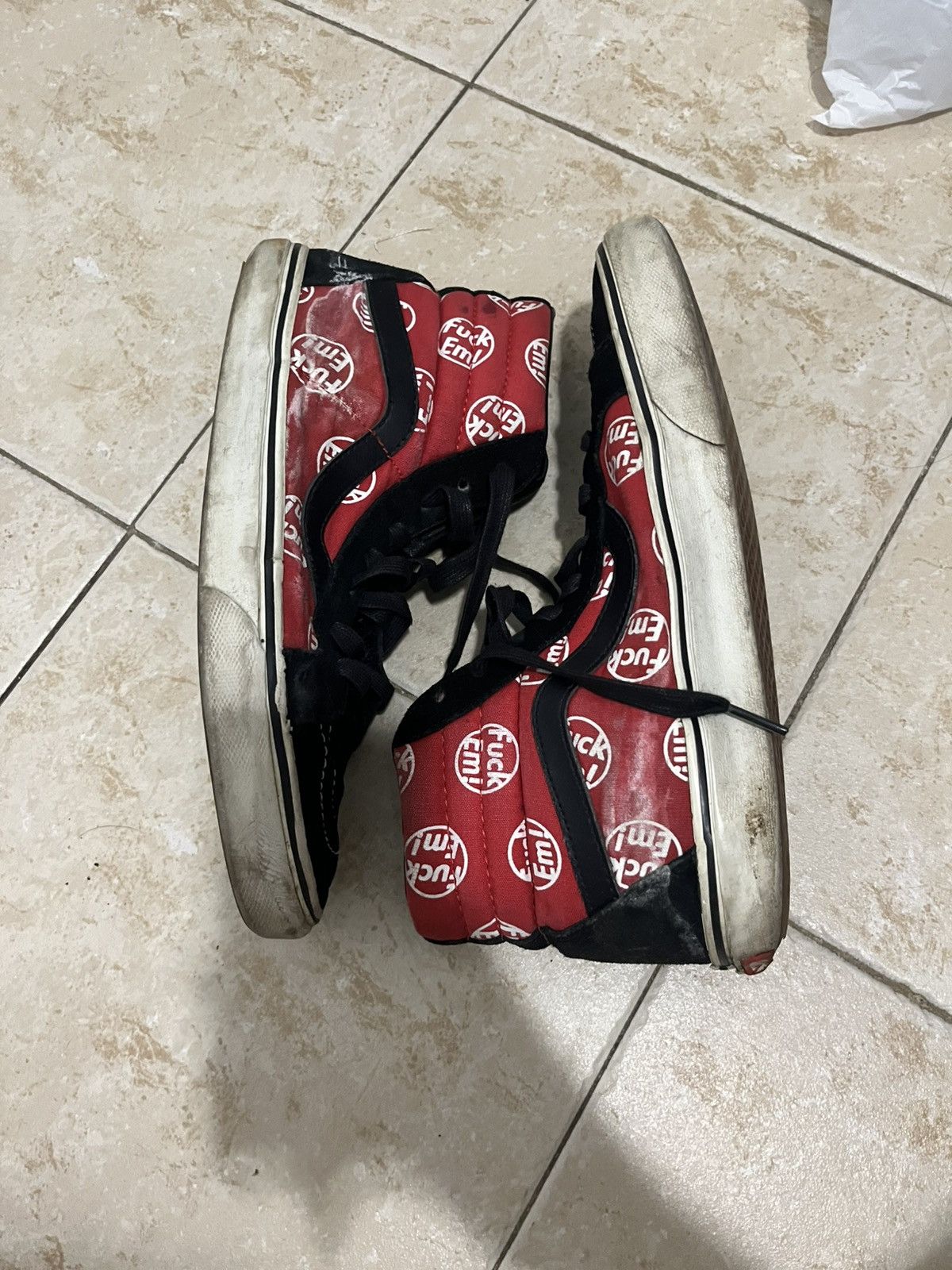Supreme Fuck Em Vans | Grailed