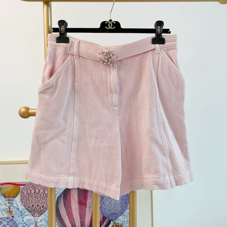 Chanel Chanel Pink shorts Size 25" / US 0 / IT 36 - 1 Thumbnail