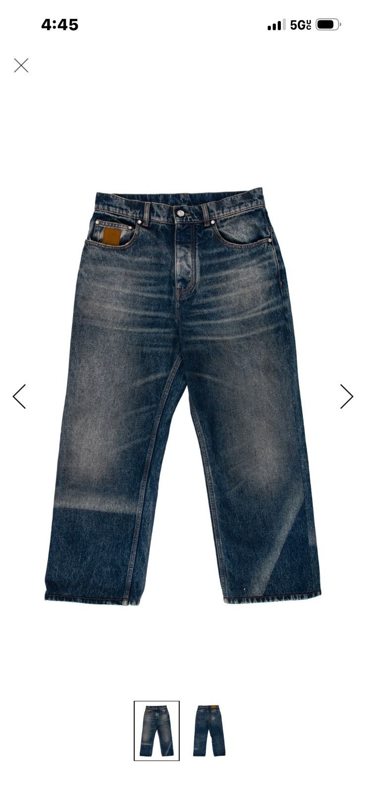 Louis Vuitton Louis Vuitton Relaxed-Fit Jeans Size US 30 / EU 46 - 13 Thumbnail