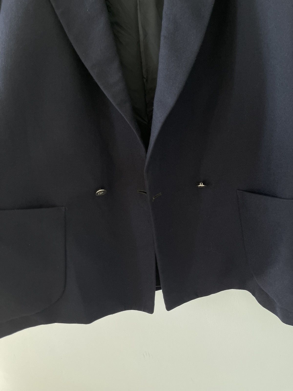 Burberry Vintage BURBERRY'S Double Breasted Wool Blazer Jacket Size L / US 10 / IT 46 - 16 Thumbnail