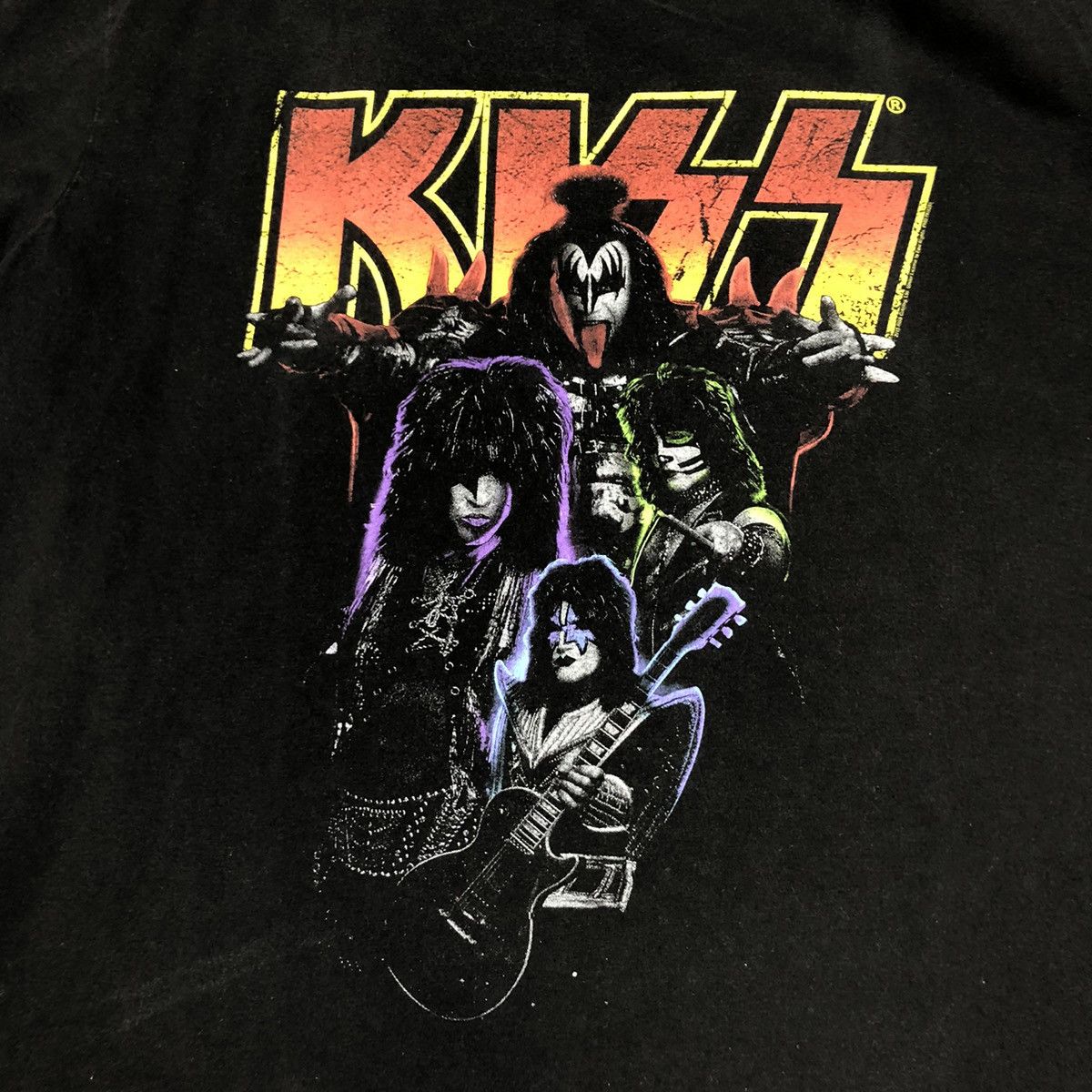 Band Tees × KISS × Vintage Vintage KISS Tour T-shirt Band Rock Y2K 00s 90s Graphic Size US XL / EU 56 / 4 - 3 Thumbnail