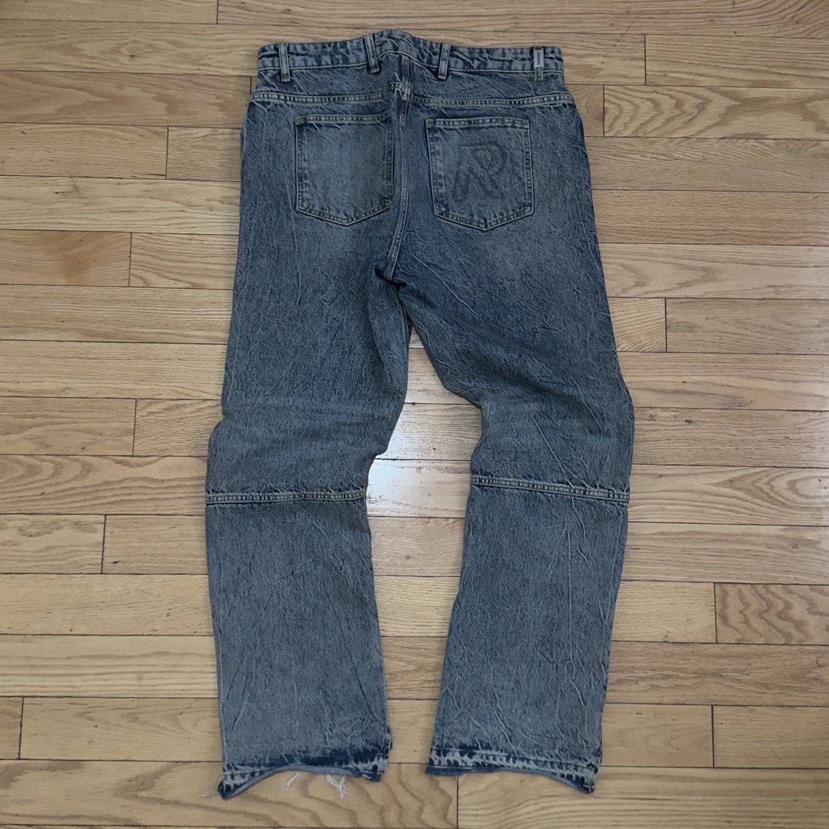 Represent Clo. Represent R2D DOUBLE DESTROYER BAGGY DENIM Size 34 Size US 34 / EU 50 - 2 Thumbnail