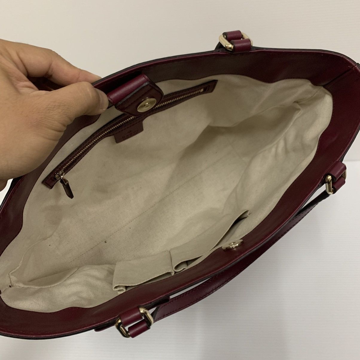 Gucci Gucci GG Monogram Tote Pre-Owned Bag Size ONE SIZE - 15 Thumbnail