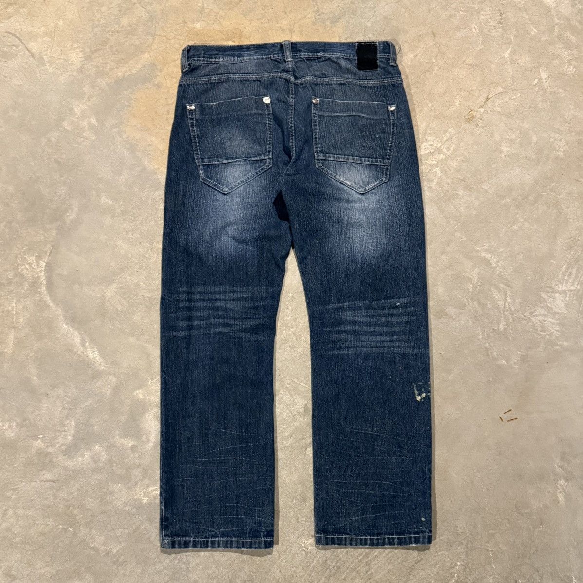 Southpole Vtg 2000s Southpole Faded Distressed Baggy Jeans ERD Grunge Size US 36 / EU 52 - 7 Thumbnail