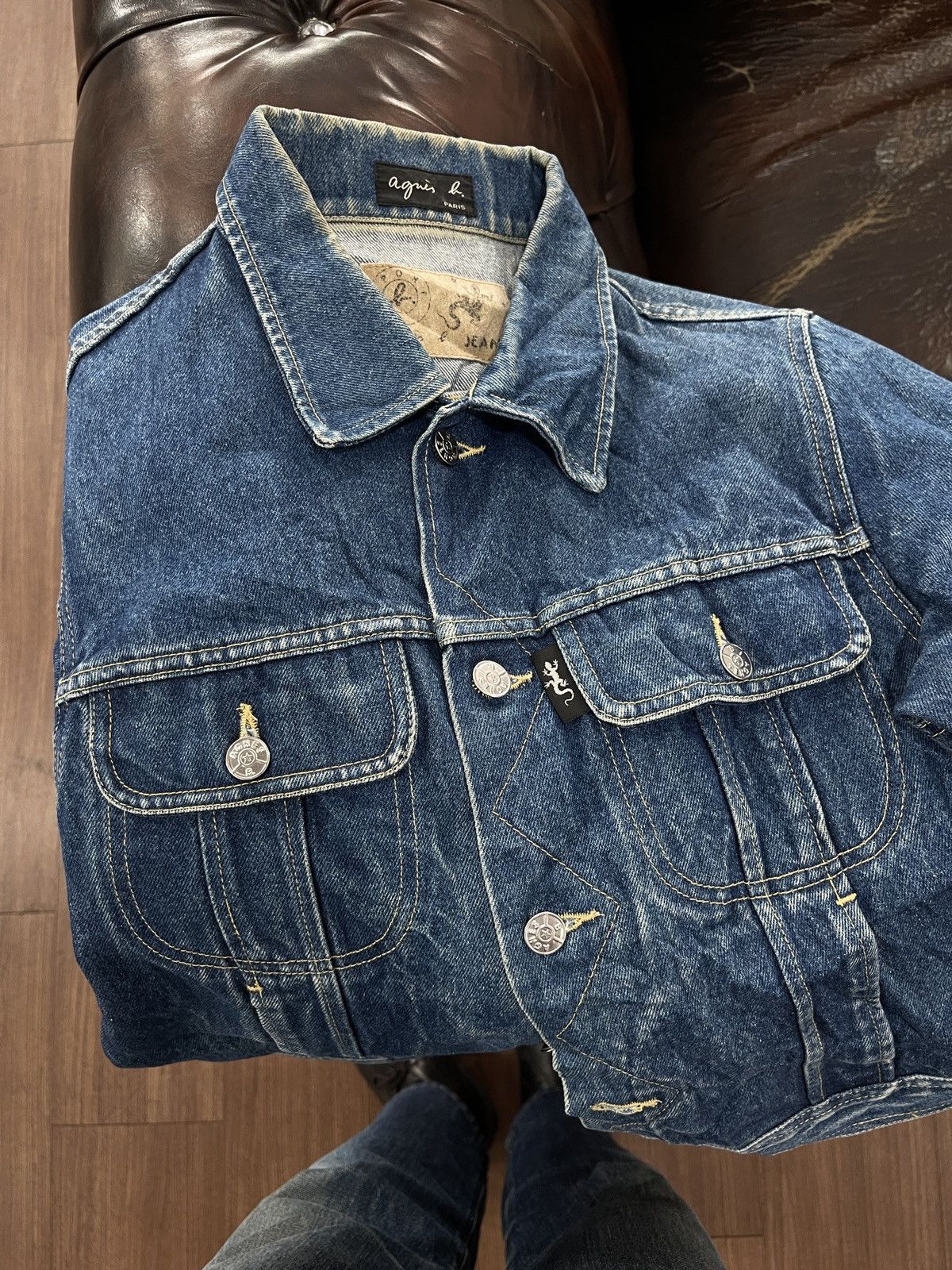 agnes b. Vintage Agnes B Jeans Size M / US 6-8 / IT 42-44 - 6 Thumbnail