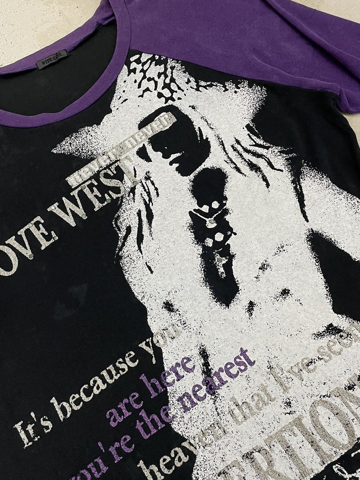 Japanese Brand Faded With Ease Love West Cooperation Hysteric Style Wording Size US M / EU 48-50 / 2 - 10 Thumbnail