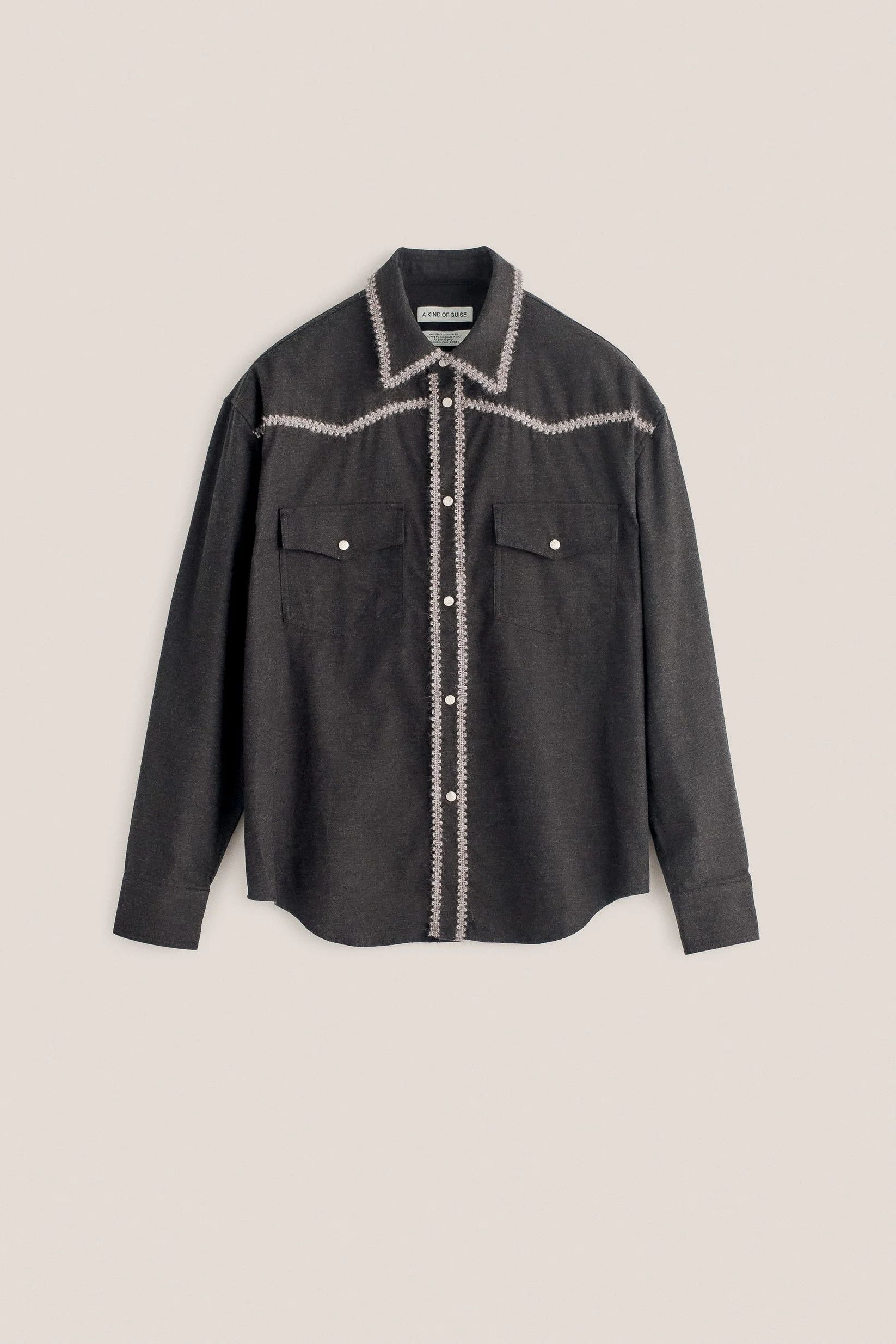A Kind Of Guise 💚 AW25 A Kind Of Guise Exclusive Yahi Shirt Dark Umber NEW Size US L / EU 52-54 / 3 - 1 Thumbnail