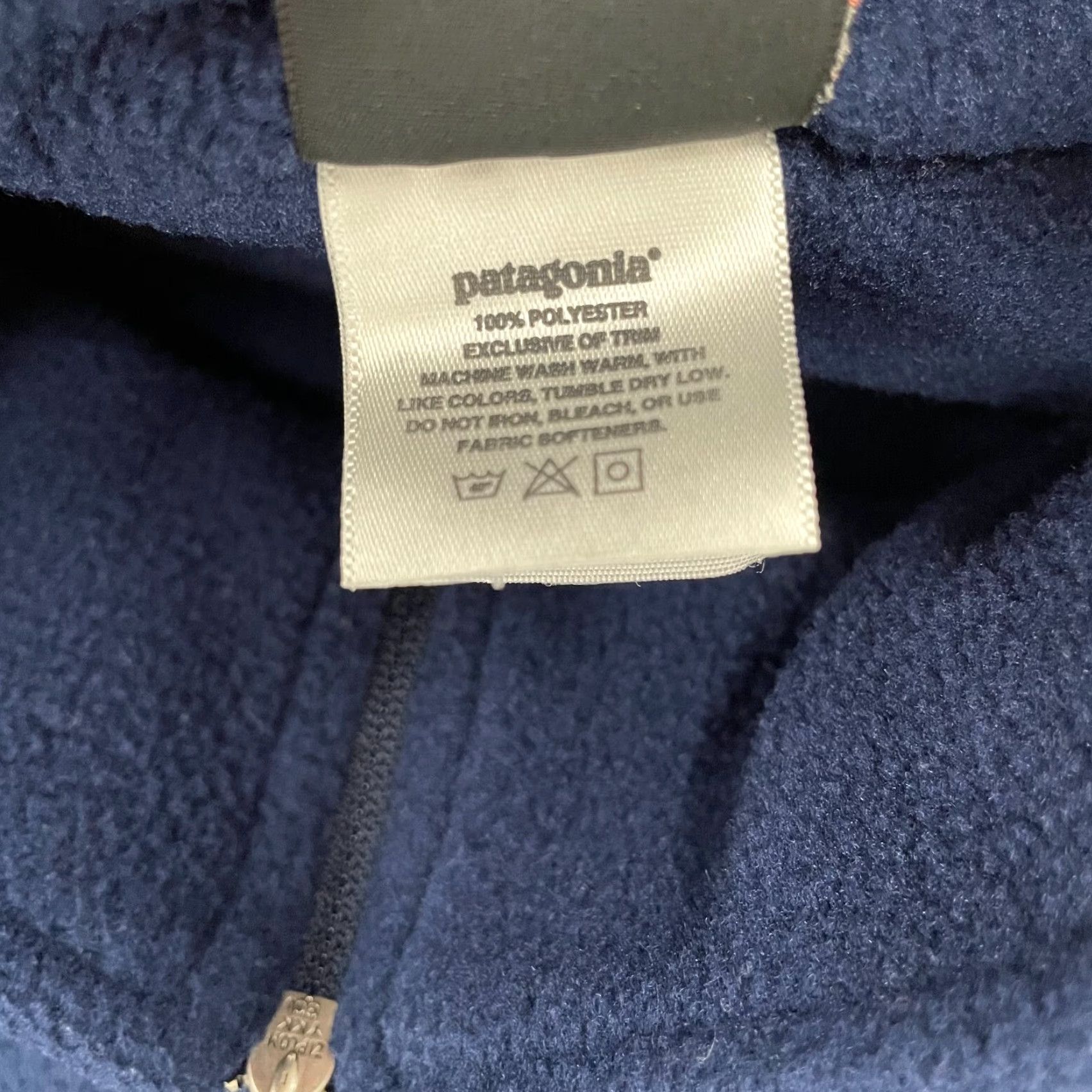 Patagonia VINTAGE Patagonia Sweater Adult Large Blue Capilene 1/4 Zip Pullover Fleece Mens Size US L / EU 52-54 / 3 - 6 Thumbnail