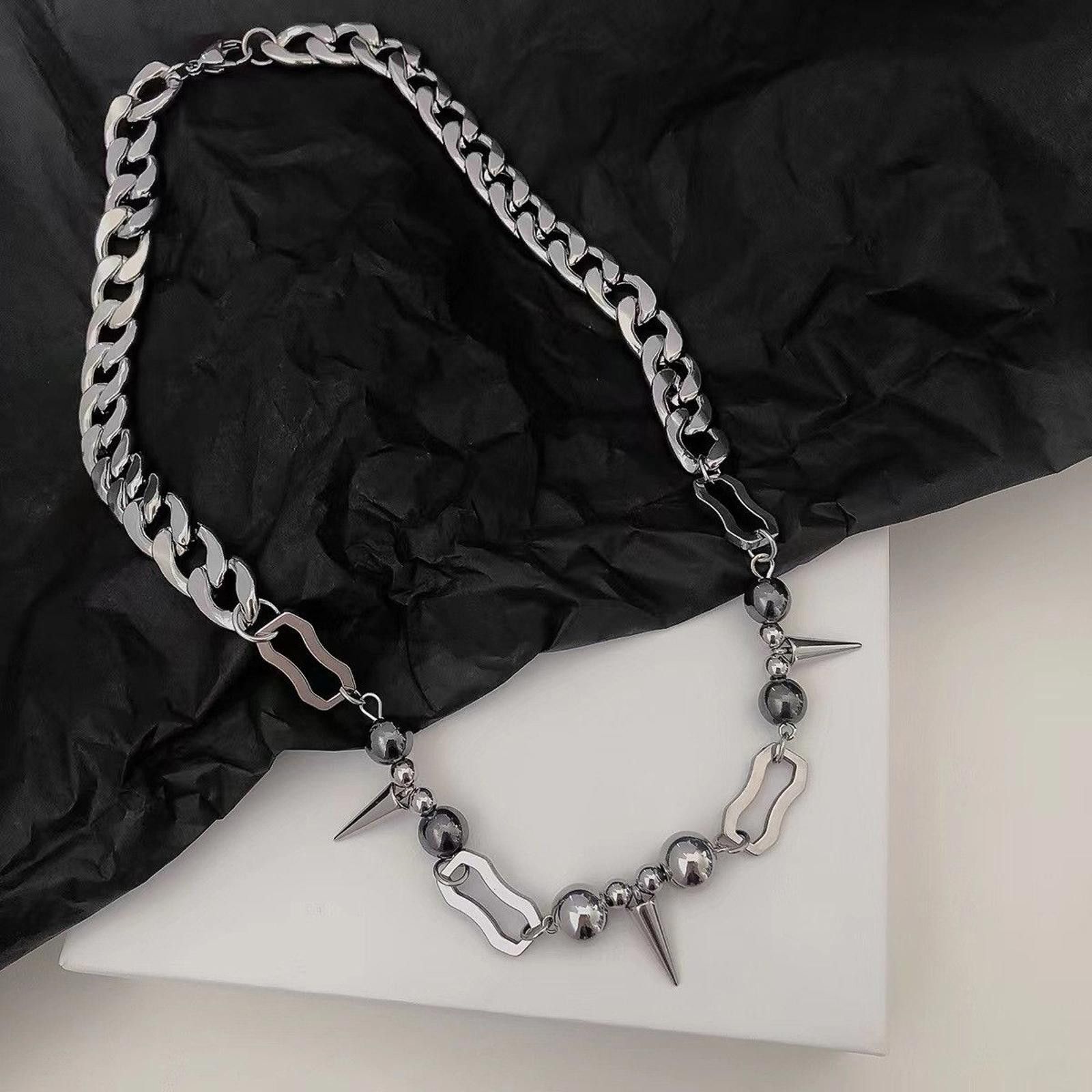 Jewelry Spiked Chain Necklace Size ONE SIZE - 4 Thumbnail