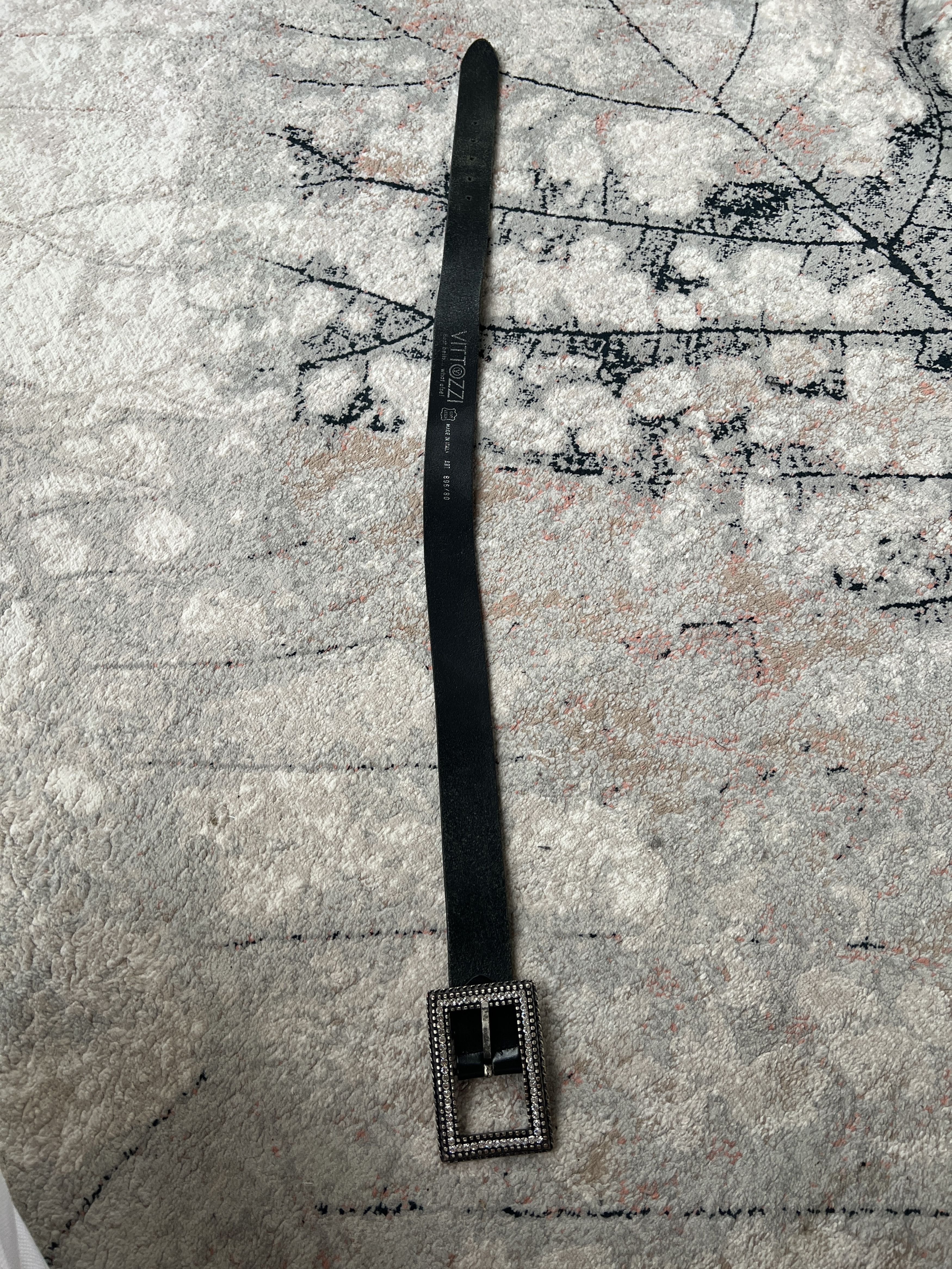 Vintage Vittozzi Leather Belt Size ONE SIZE - 5 Thumbnail