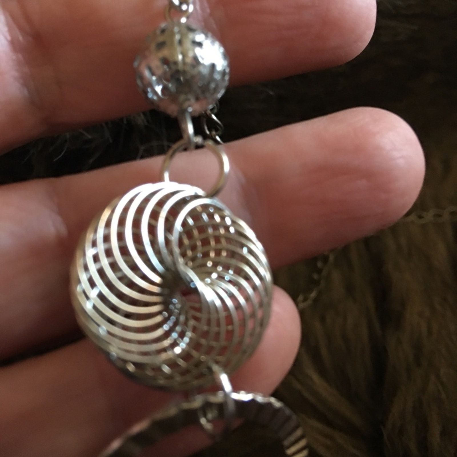 Jewelry Silver tone tiered gray pearl bead long necklace Size ONE SIZE - 7 Thumbnail