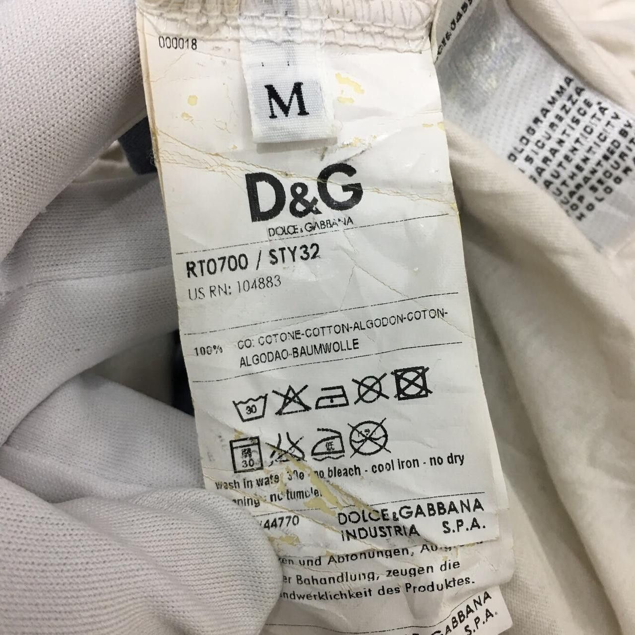 Dolce & Gabbana Authentic DOLCE & GABBANA D&G Color Changing Dye Size US M / EU 48-50 / 2 - 4 Thumbnail
