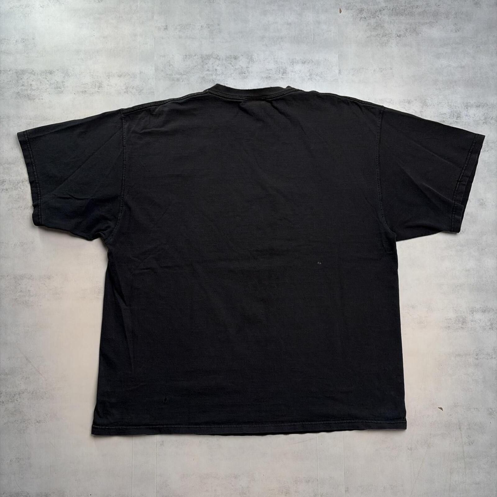 NFL Vintage NFL Raiders Nation Football Distressed Faded T-Shirt Size US XXL / EU 58 / 5 - 7 Thumbnail