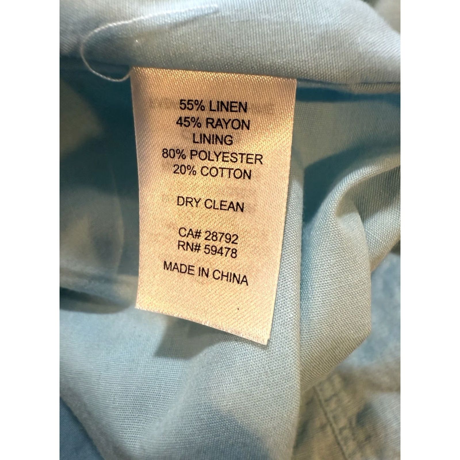 House of Harlow VINTAGE House of Harlow 1960 x Revolve blue Linen blend Square Neck Midi Dress Large Women Sleeveless Square Neck Midi Dress Womens L Blue Size L / US 10 / IT 46 - 8 Thumbnail