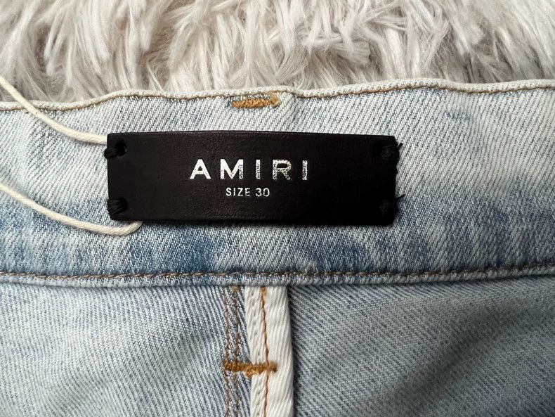 Amiri Amiri light wash big destroy jean Size US 30 / EU 46 - 4 Thumbnail