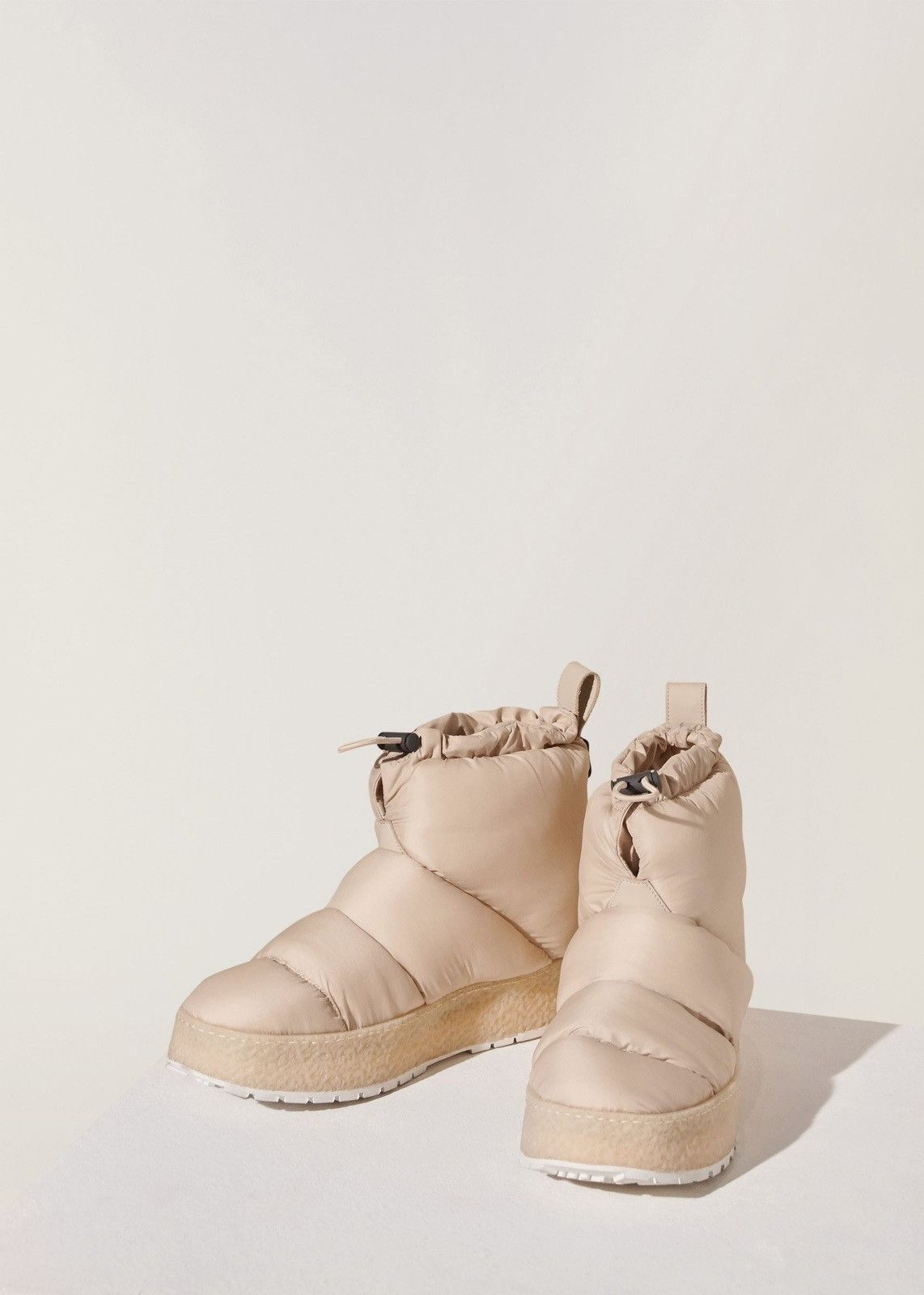 image of Loro Piana O1Loc1C0224 Ankle Boots In Beige, Women's (Size 12)