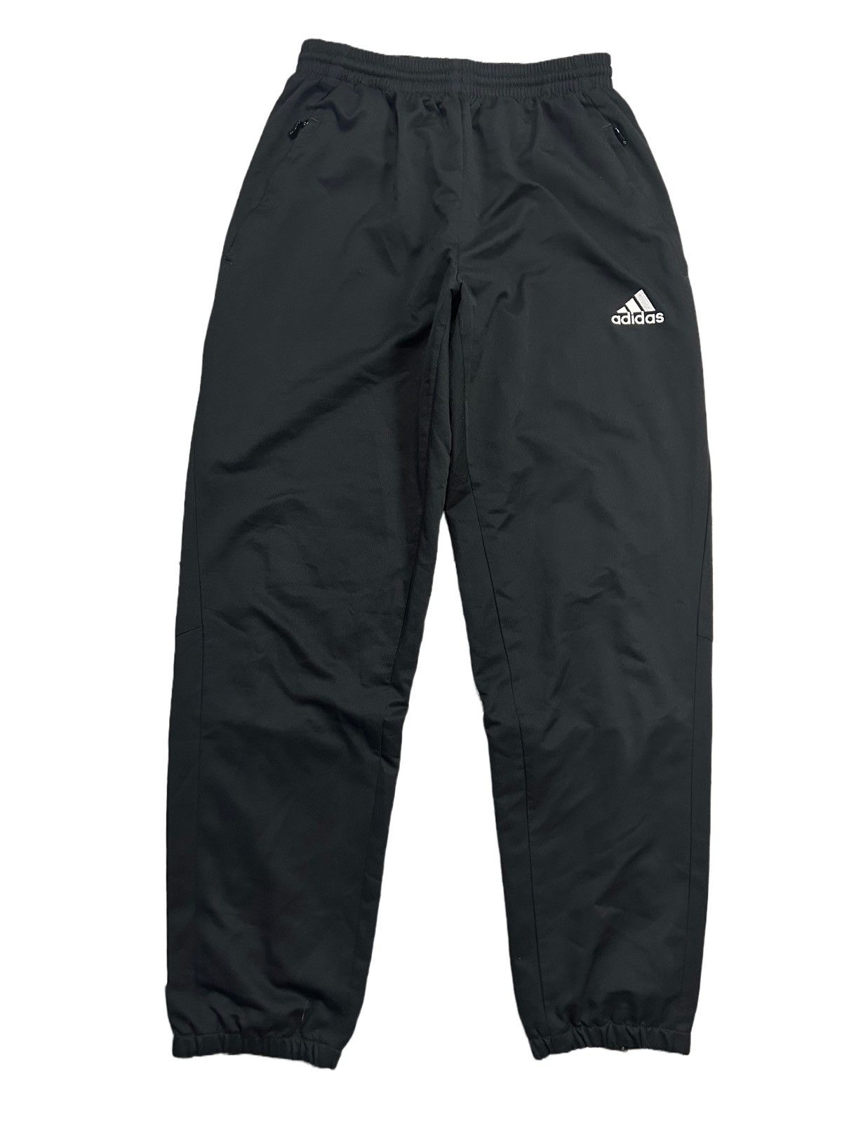Adidas Adidas vintage black track pants small logo 2000s drill Y2K Size US 30 / EU 46 - 8 Thumbnail