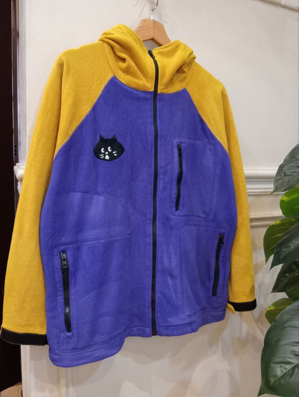 Ne-Net VINTAGE NE-NET by ISSEY MIYAKE FLEECE HOODIE Size US M / EU 48-50 / 2 - 1 Thumbnail