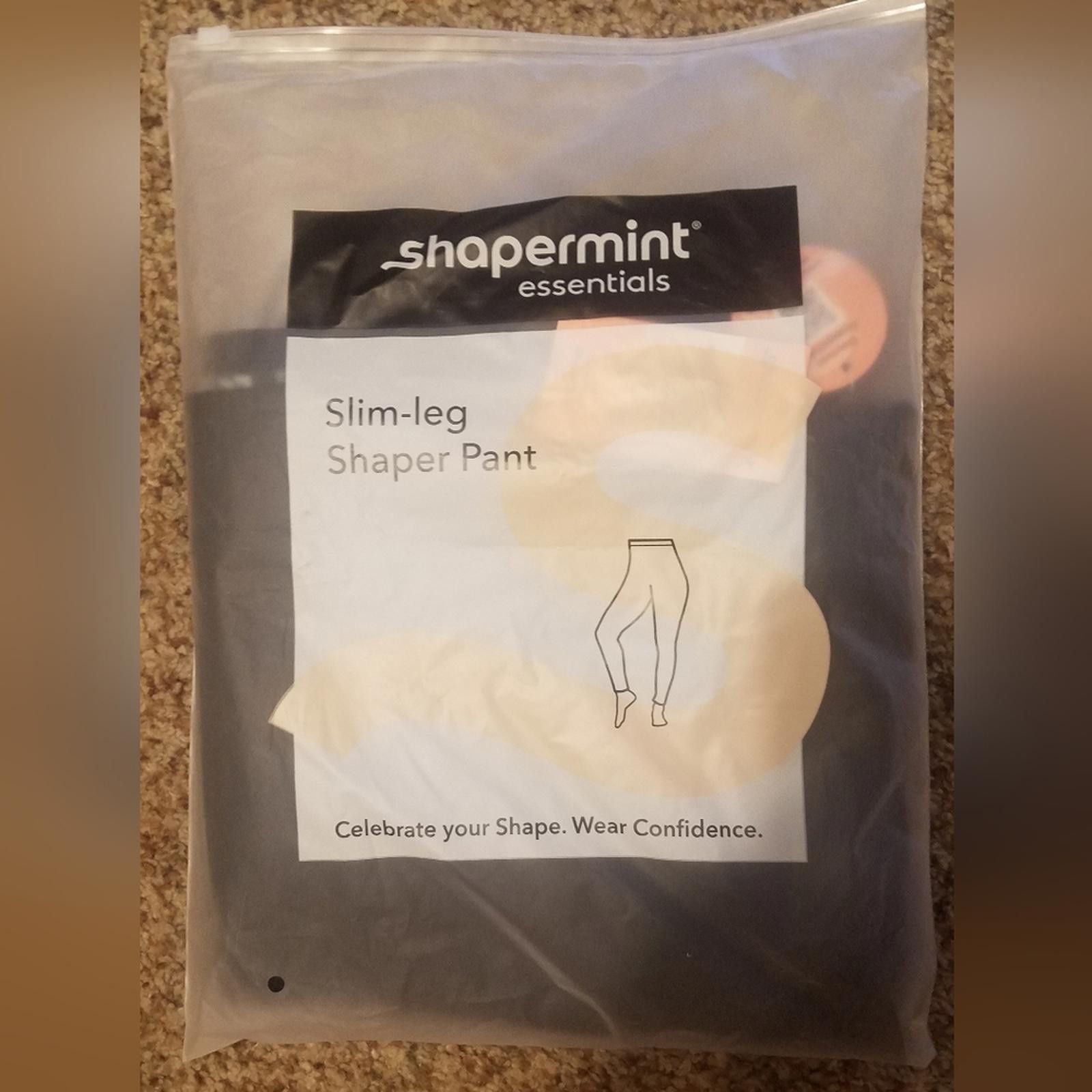 Other NWT Shapermint Essentials Black Slim Leg Shaper Pant XL Size ONE SIZE - 1 Thumbnail