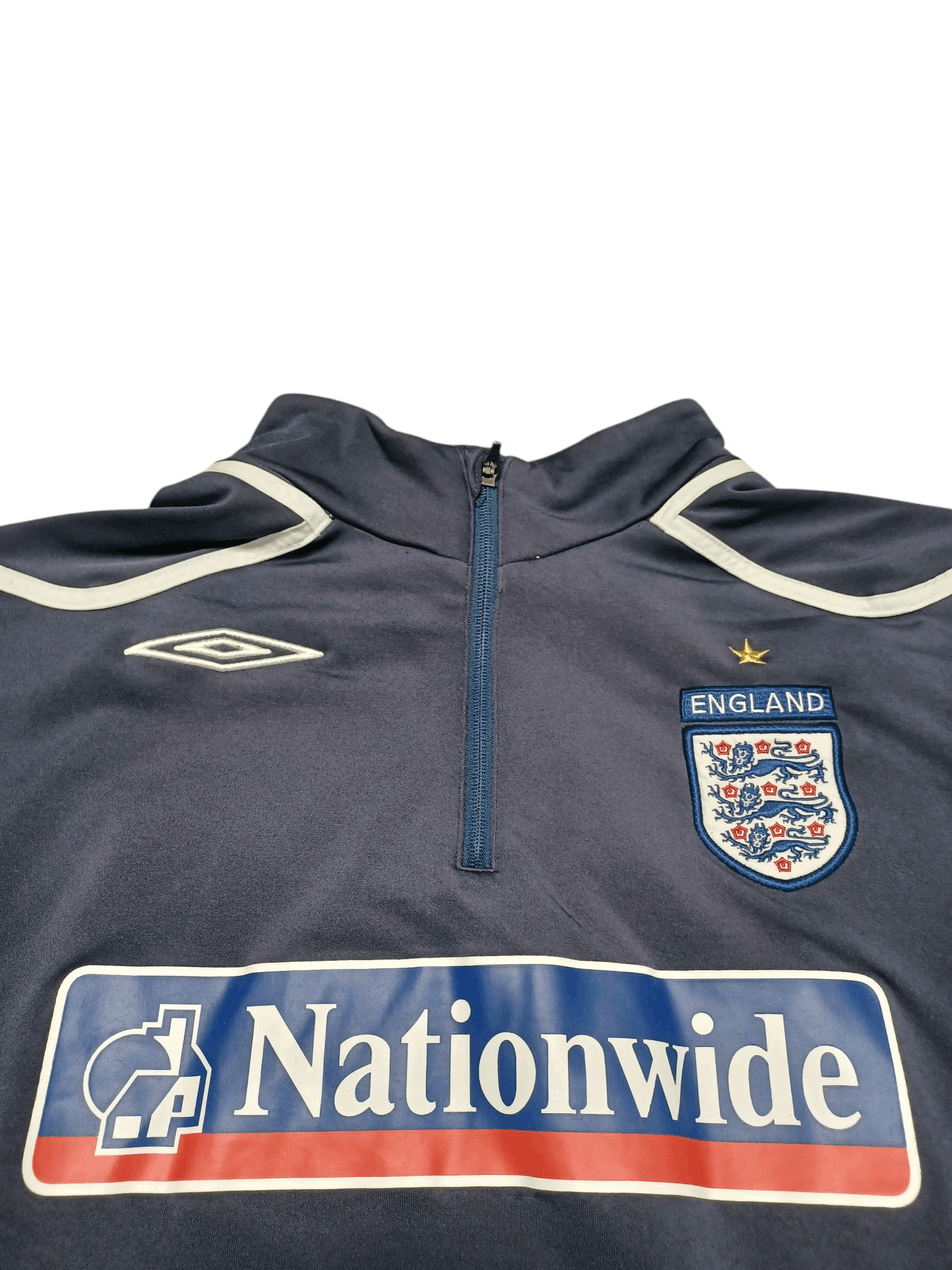 Umbro ENGLAND UMBRO VINTAGE 00S TRAINING SWEATSHIRT SOCCER Size US XL / EU 56 / 4 - 2 Thumbnail