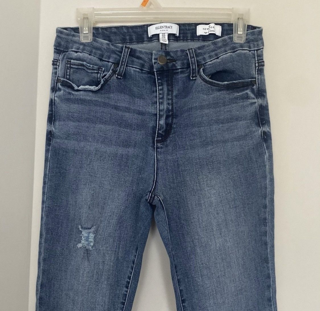 Other ELLEN TRACY DENIM THE NEWPORT HIGH RISE SKINNY JEANS STRETCH Size 30" / US 8 / IT 44 - 2 Thumbnail