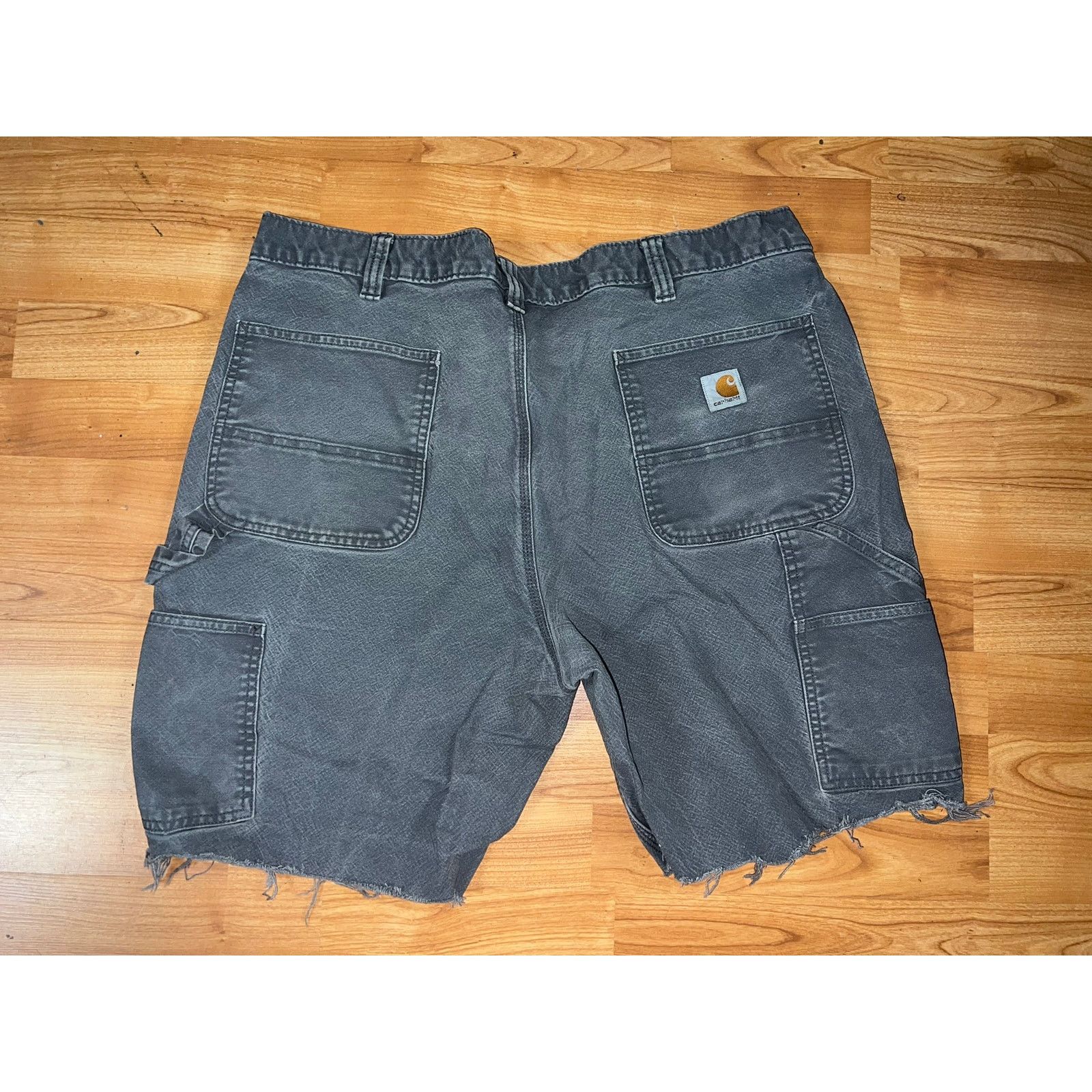 Carhartt Carhartt Gray Shorts Bottoms Workwear Work Wear Size 40 Size US 40 / EU 56 - 1 Thumbnail