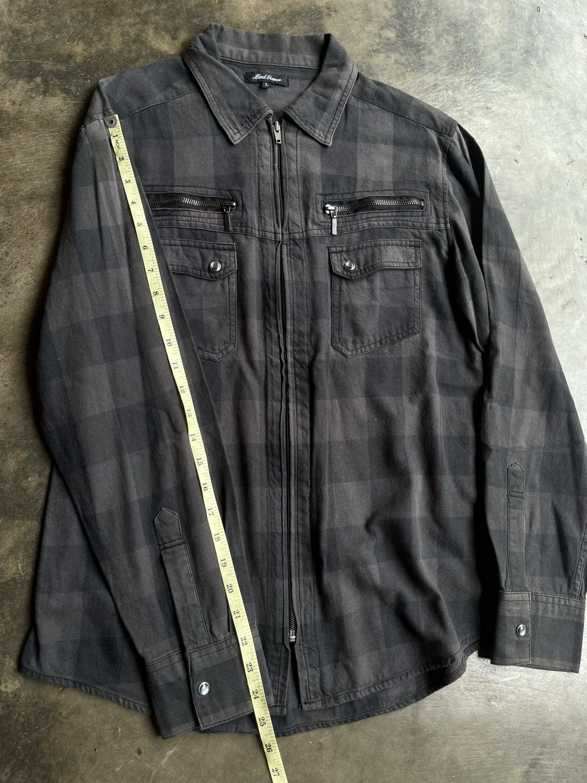 Isamu Katayama Backlash Japanese 2000’s Mind Games Shirts Zipper Tectical Pocket Size US L / EU 52-54 / 3 - 7 Thumbnail