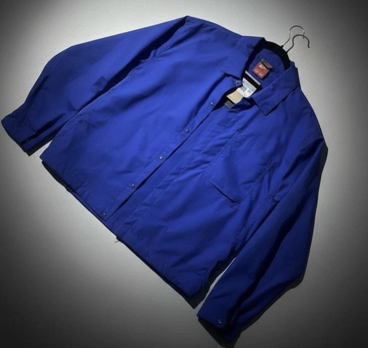 Nike Nike Top Shirt Snap Front Tech Button-Down HJ2936-480 Blue Size US L / EU 52-54 / 3 - 3 Thumbnail