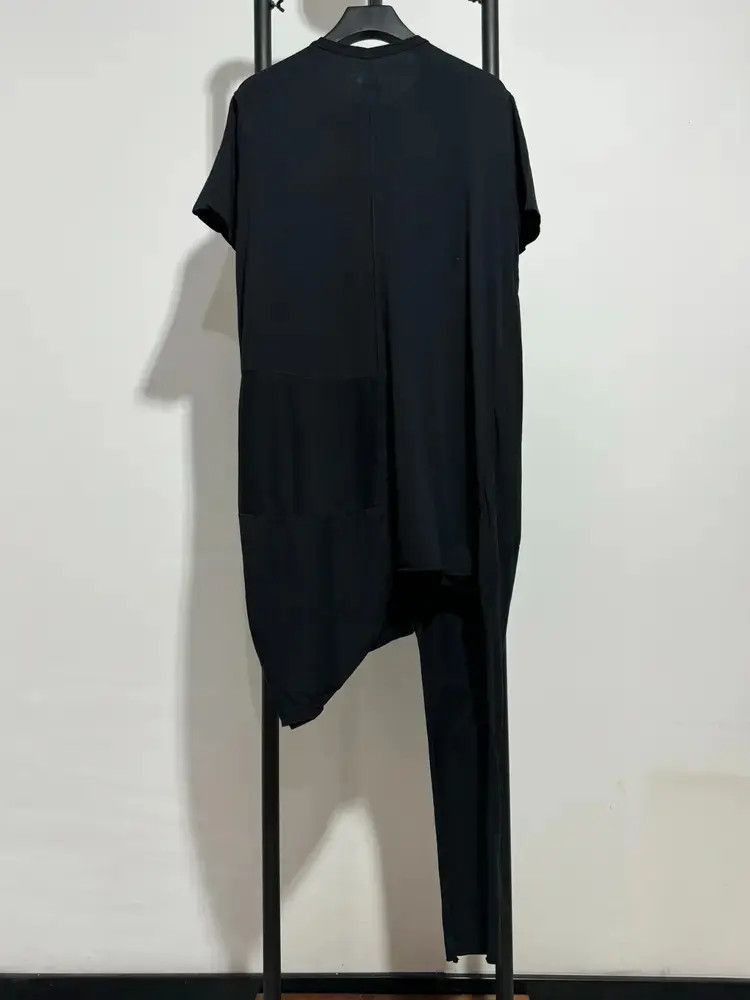 Rick Owens Rick Owens Drkshdw Special Cut Tee Size US M / EU 48-50 / 2 - 2 Thumbnail