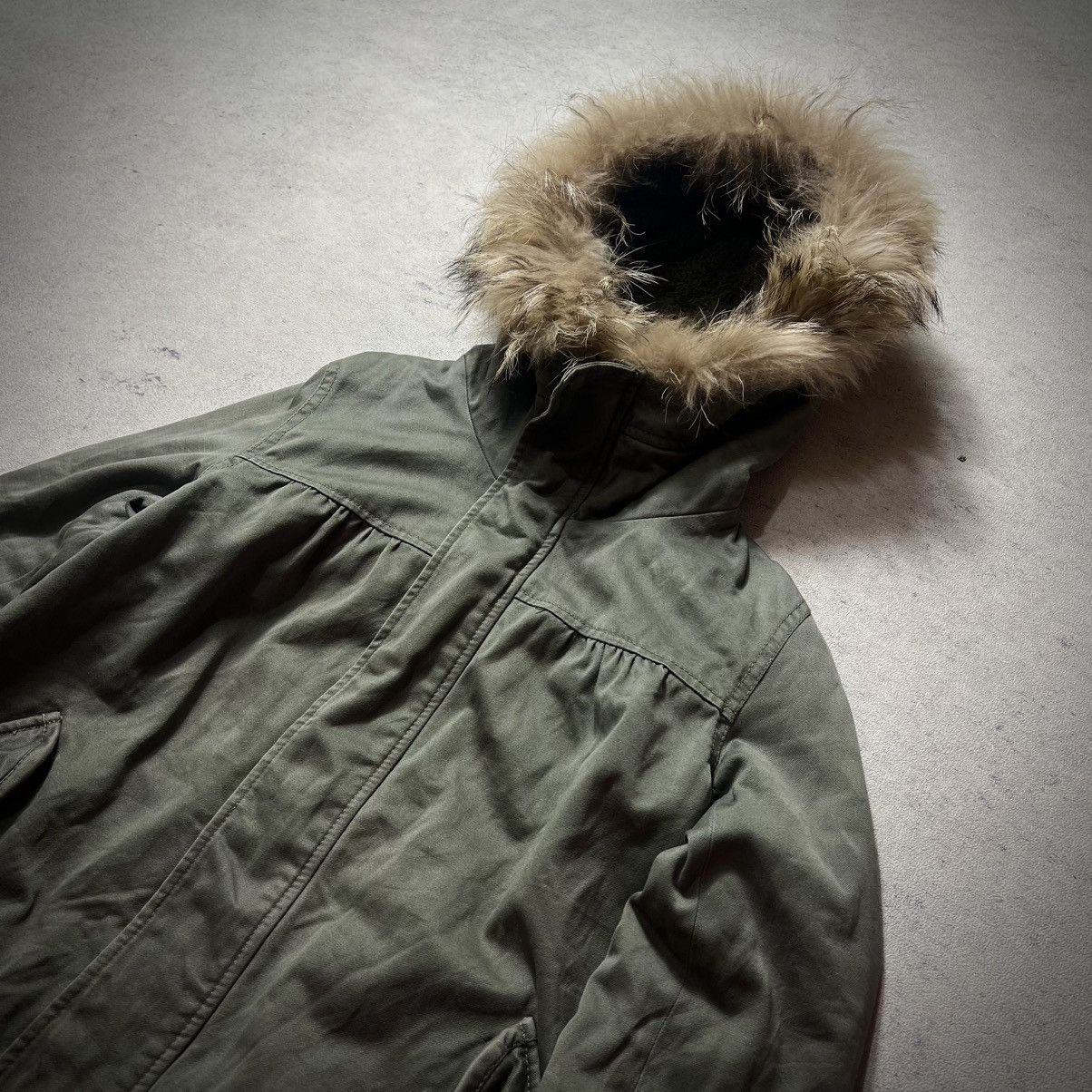 Japanese Brand Crazy Fur Moussy Raccon Gothic Ifsix Lgb Kmrii Style Jacket Size US M / EU 48-50 / 2 - 14 Thumbnail
