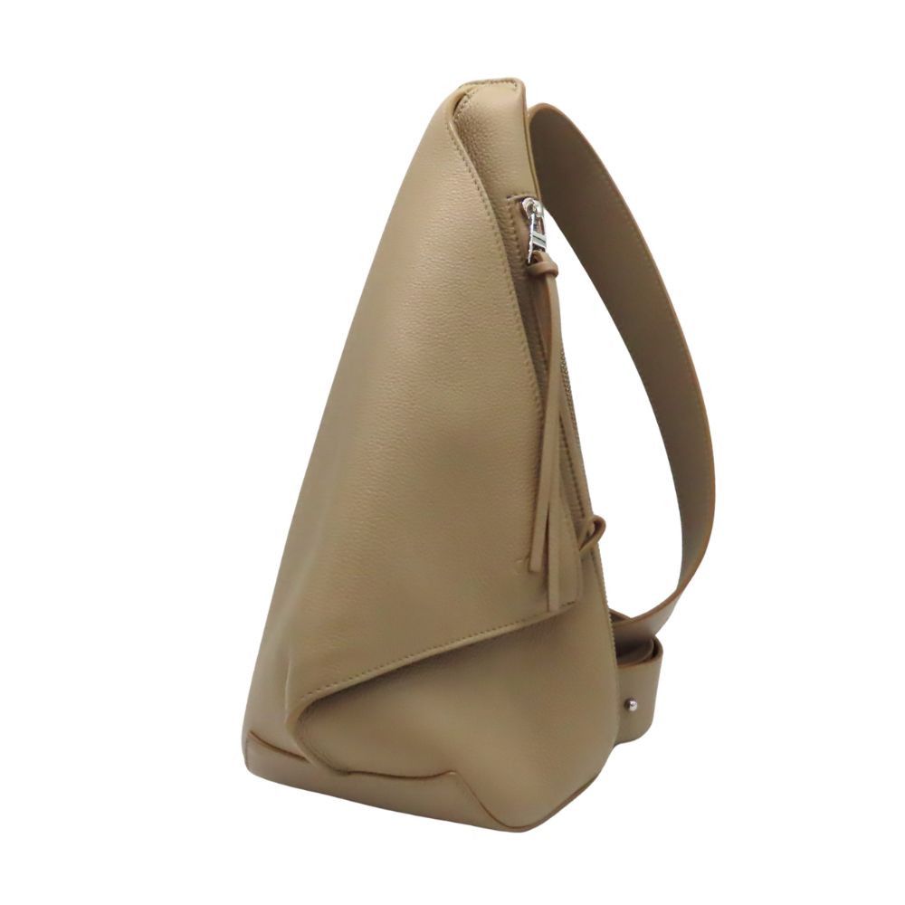Loewe Loewe Anton Sling Soft Grained Calf Crossbody Bag Leather Crossbody Bag B511A09X06 in Beige