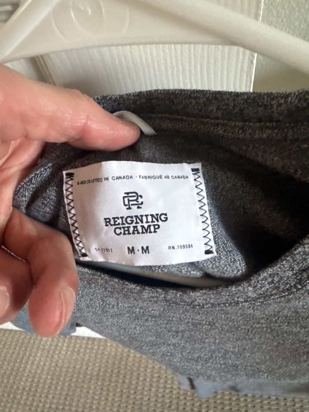 Reigning Champ Reigning Champ Grey T Shirt Size US M / EU 48-50 / 2 - 2 Thumbnail