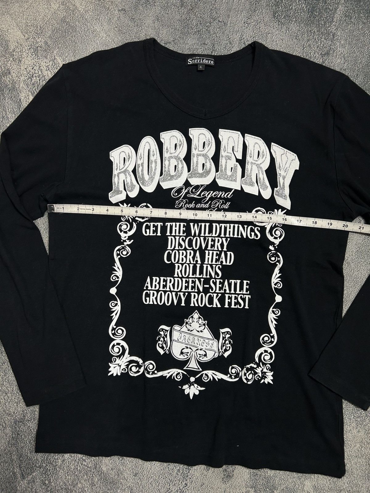 Japanese Brand Sorridere longsleeve tee japanese Brand Size US XL / EU 56 / 4 - 8 Thumbnail